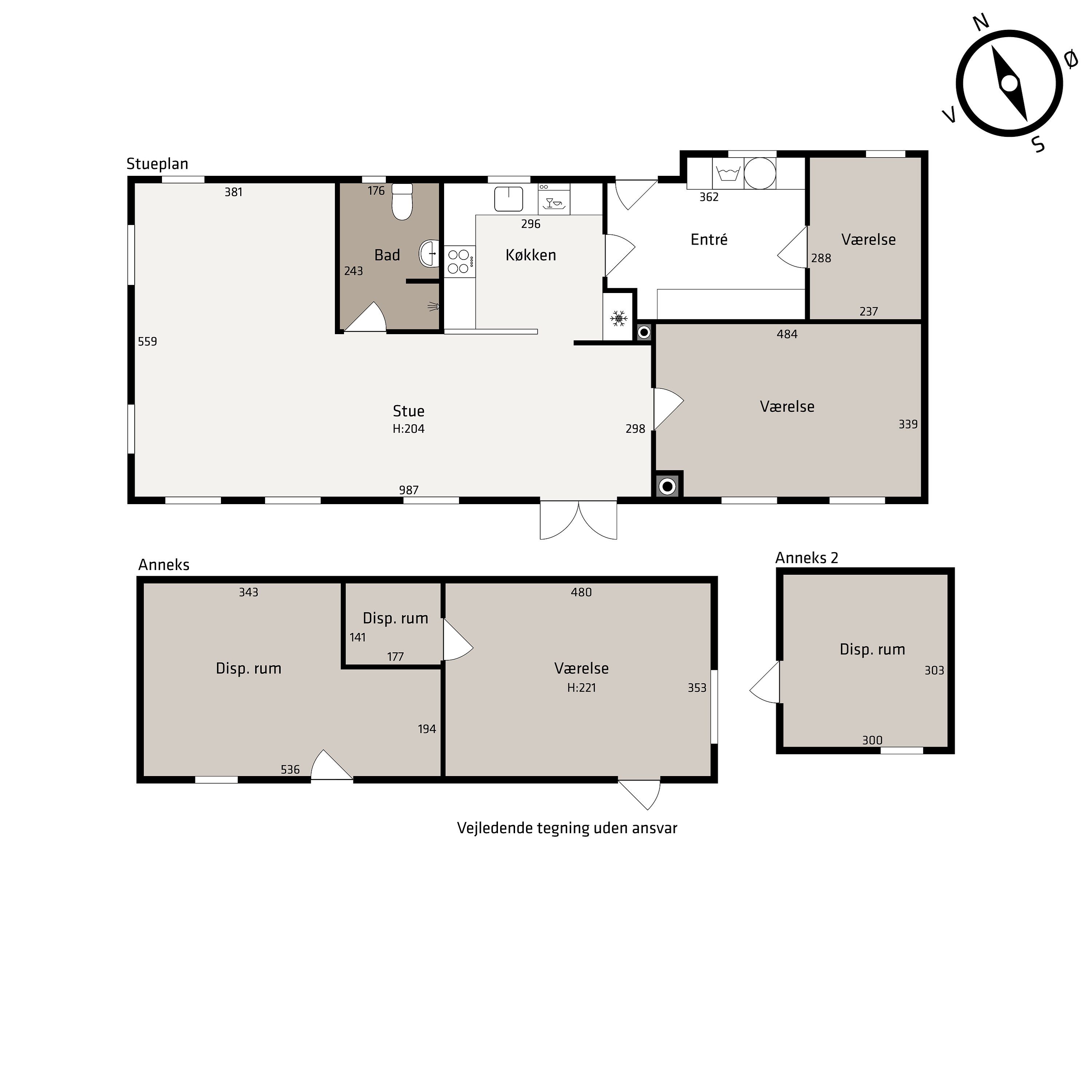 Plantegninger billede af Havrelandsvej 19, Søndbjerg, 7790 Thyholm