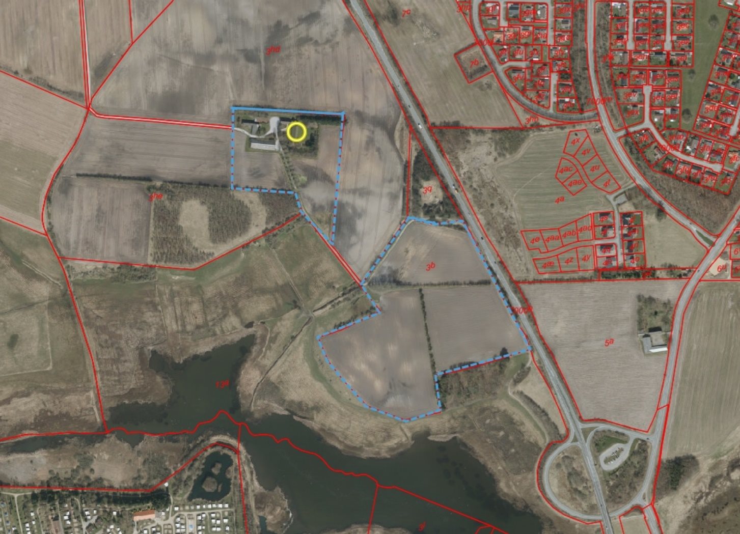 Fremhævet kort billede i fuldskærmstilstand. Billede af Østermøllevej 5, Lødderup, 7900 Nykøbing M