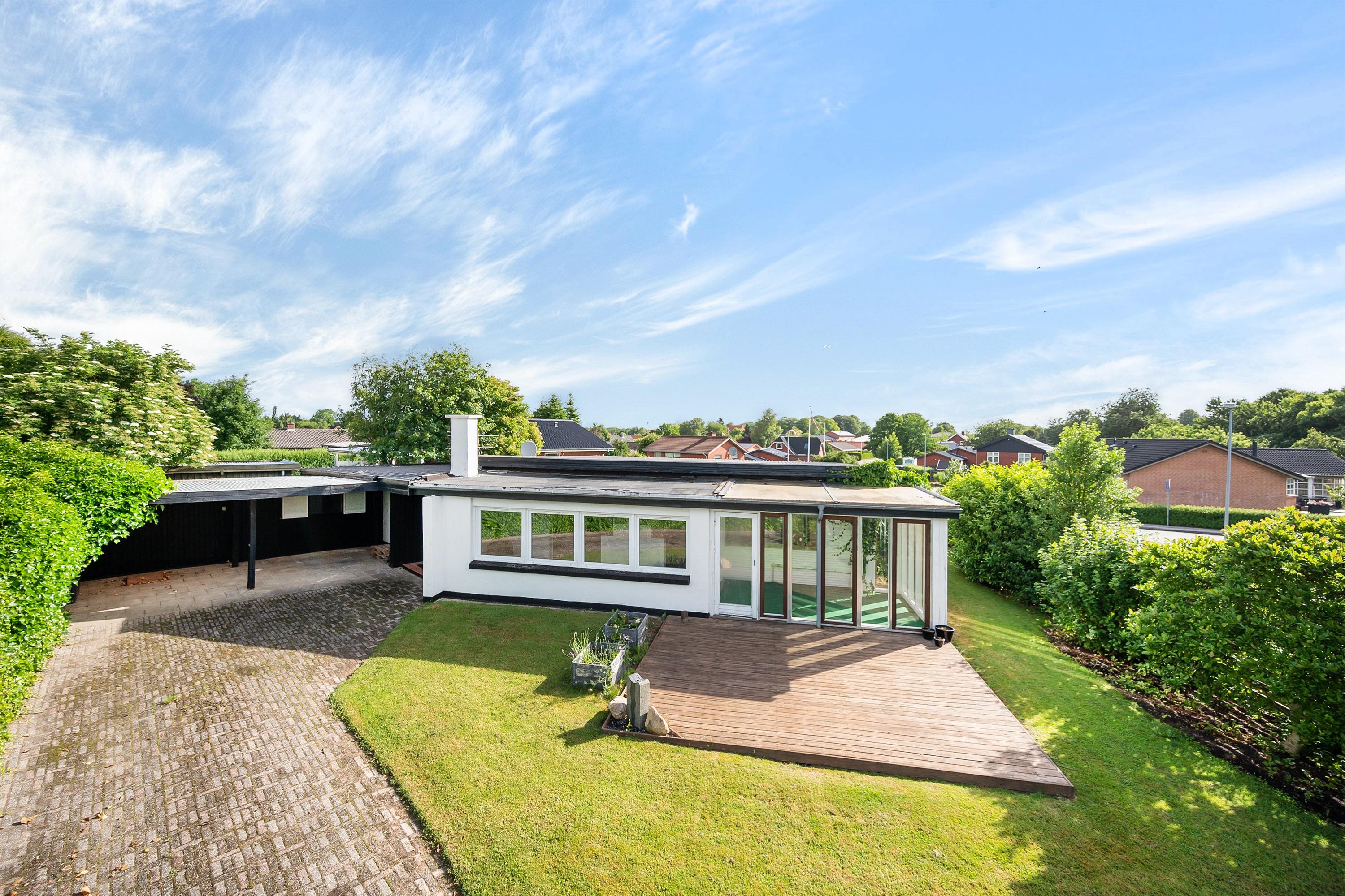 Fremhævet ejendommen billede i fuldskærmstilstand. Billede af Højgårdsvej 12, Thorning, 8620 Kjellerup