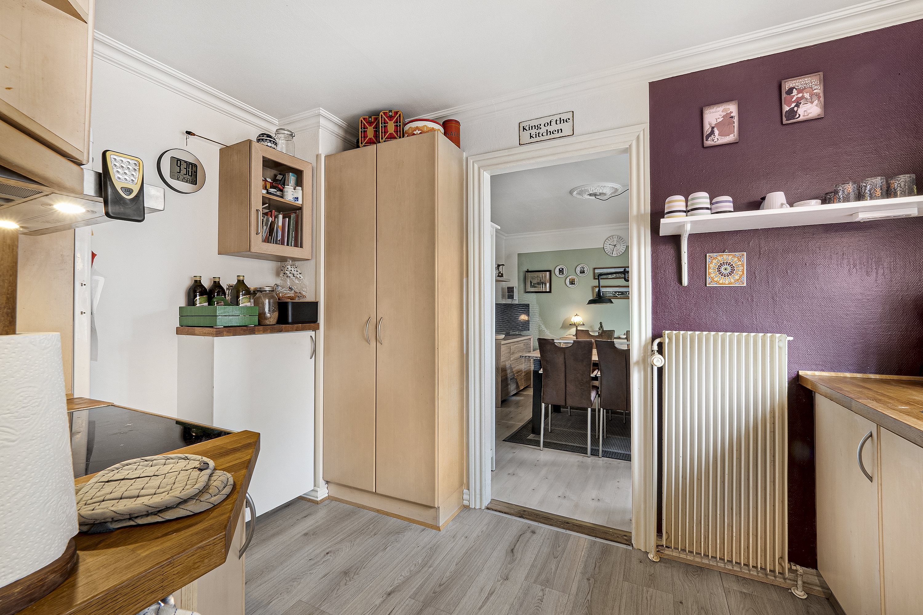 Fremhævet køkken billede i fuldskærmstilstand. Billede af Mølletoften 58, 7800 Skive