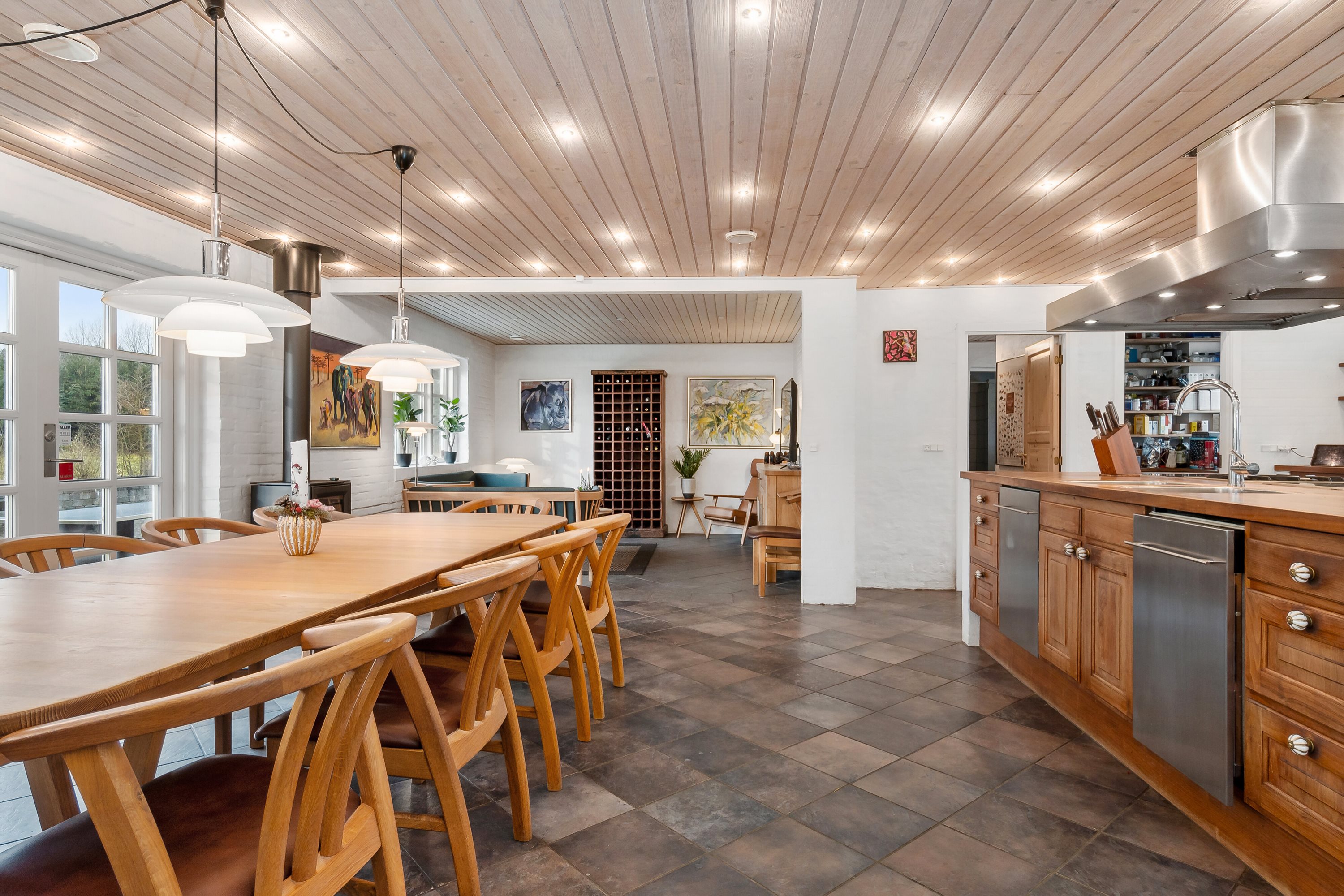 Fremhævet køkken billede i fuldskærmstilstand. Billede af Skovhusevej 48, Bælum, 9574 Bælum