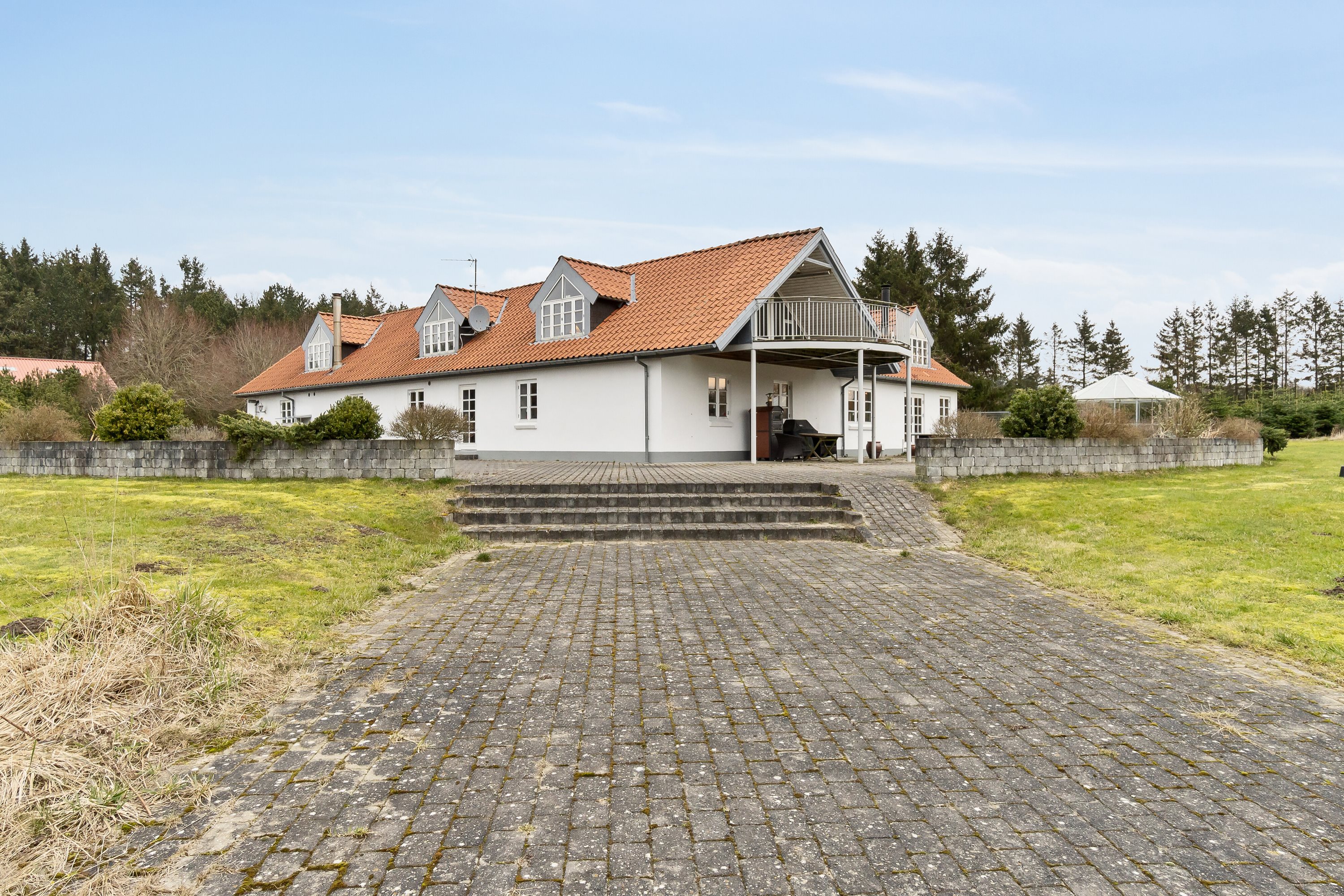 Fremhævet set fra haven billede i fuldskærmstilstand. Billede af Skovhusevej 48, Bælum, 9574 Bælum