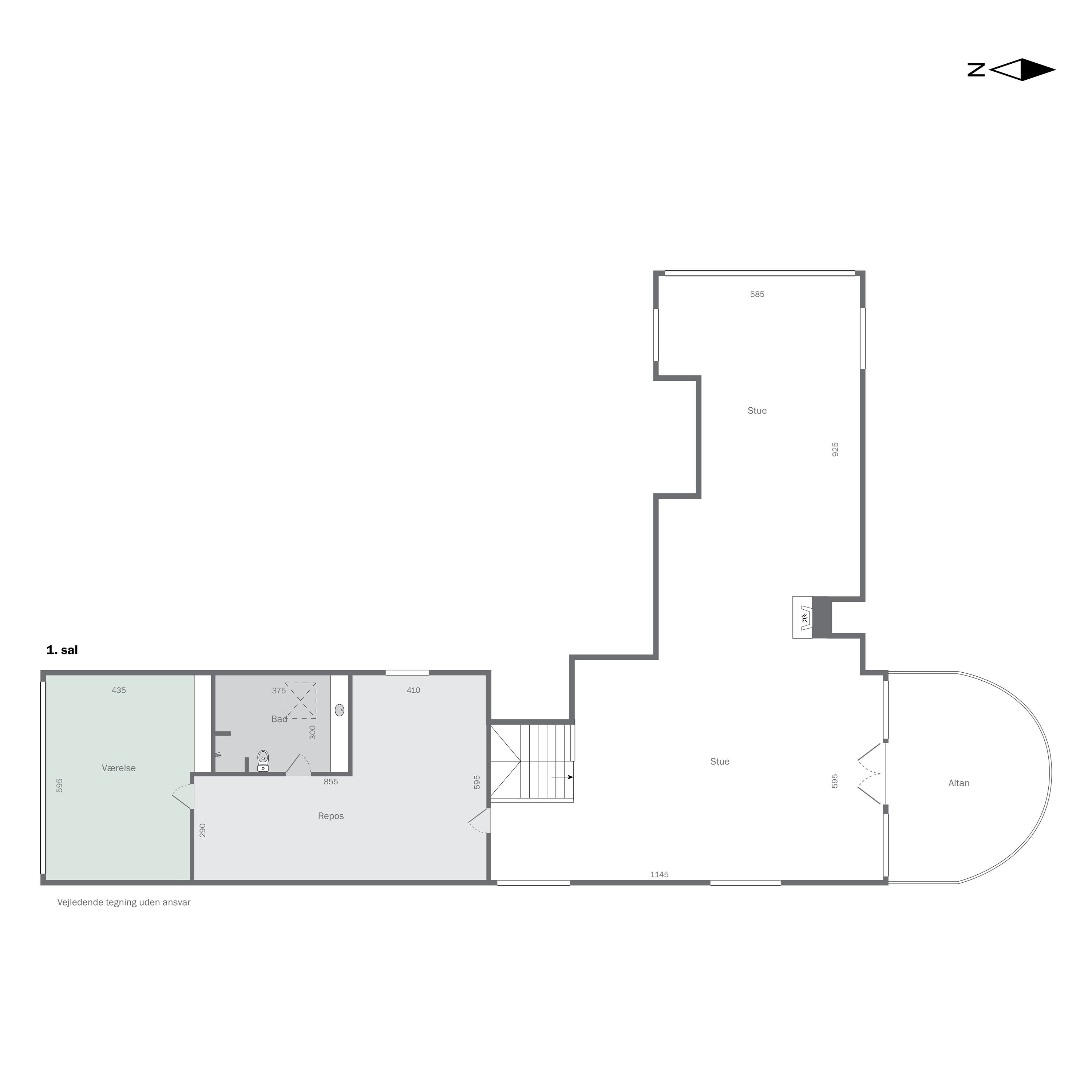 Plantegninger billede af Skovhusevej 48, Bælum, 9574 Bælum