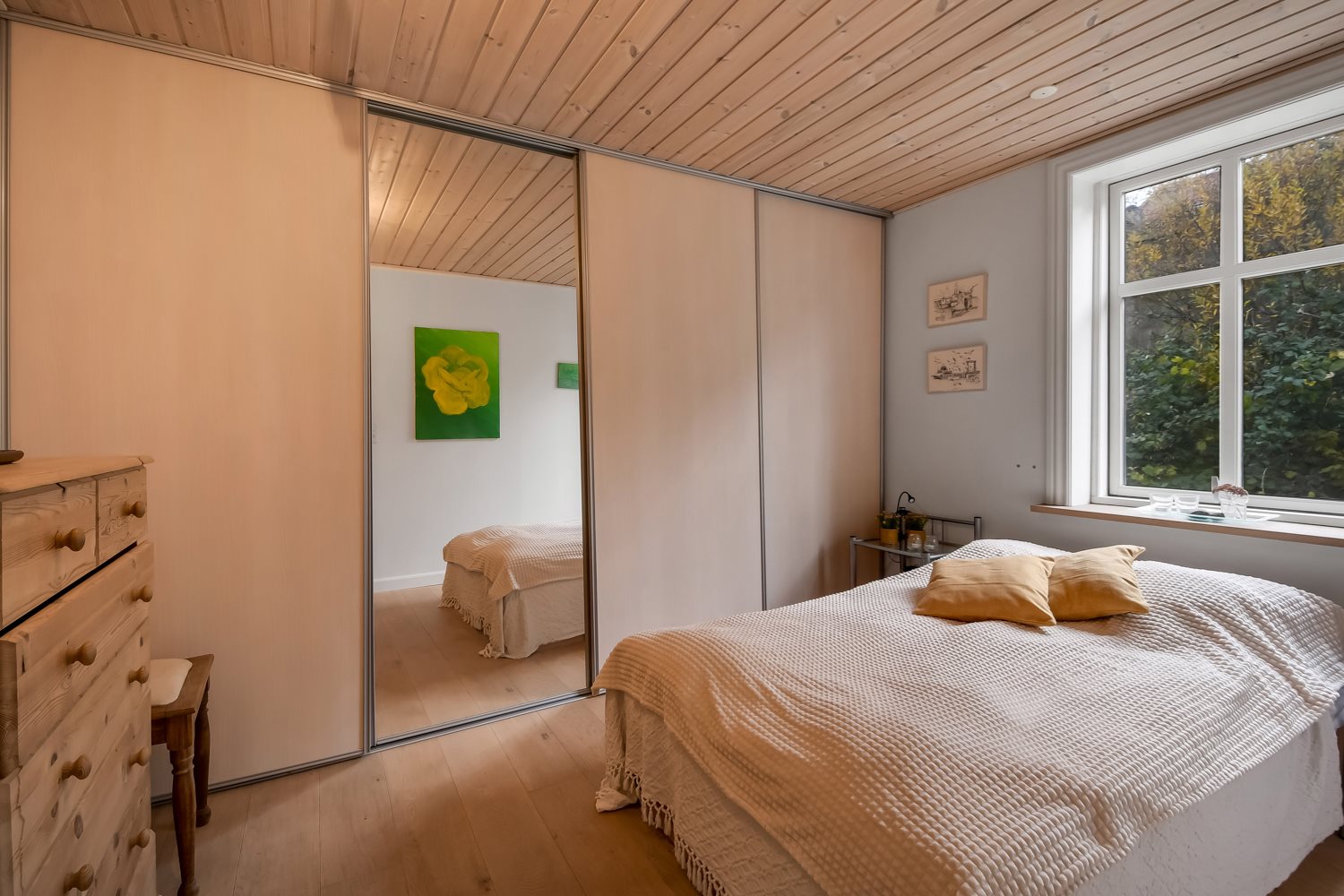 Fremhævet soveværelse billede i fuldskærmstilstand. Billede af Strandvejen 23, st.. tv., 7600 Struer