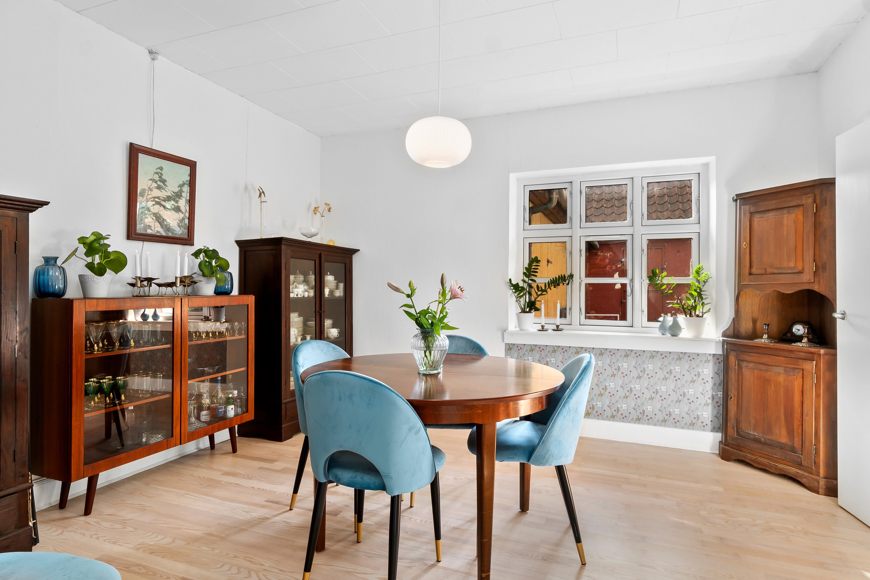 Fremhævet spisestue billede i fuldskærmstilstand. Billede af Præstøvej 37, 4640 Faxe