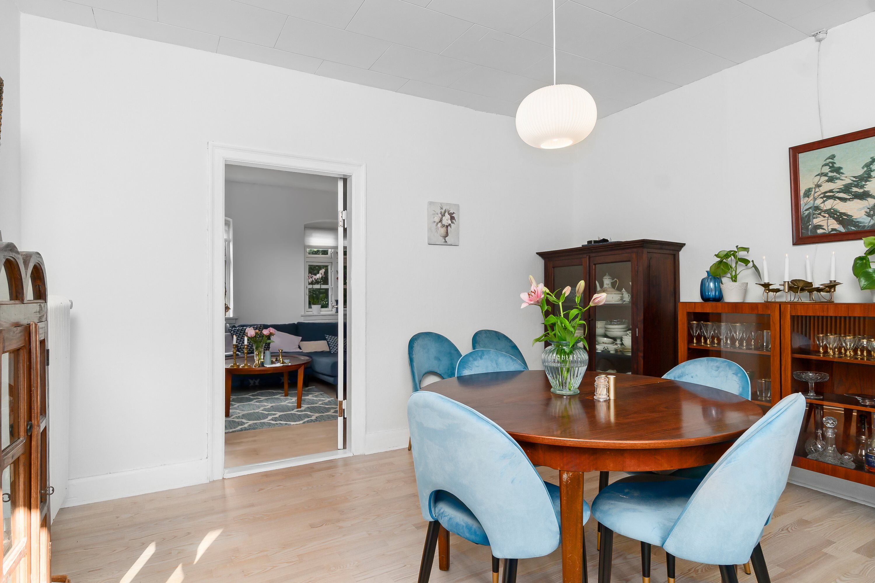 Fremhævet spisestue billede i fuldskærmstilstand. Billede af Præstøvej 37, 4640 Faxe