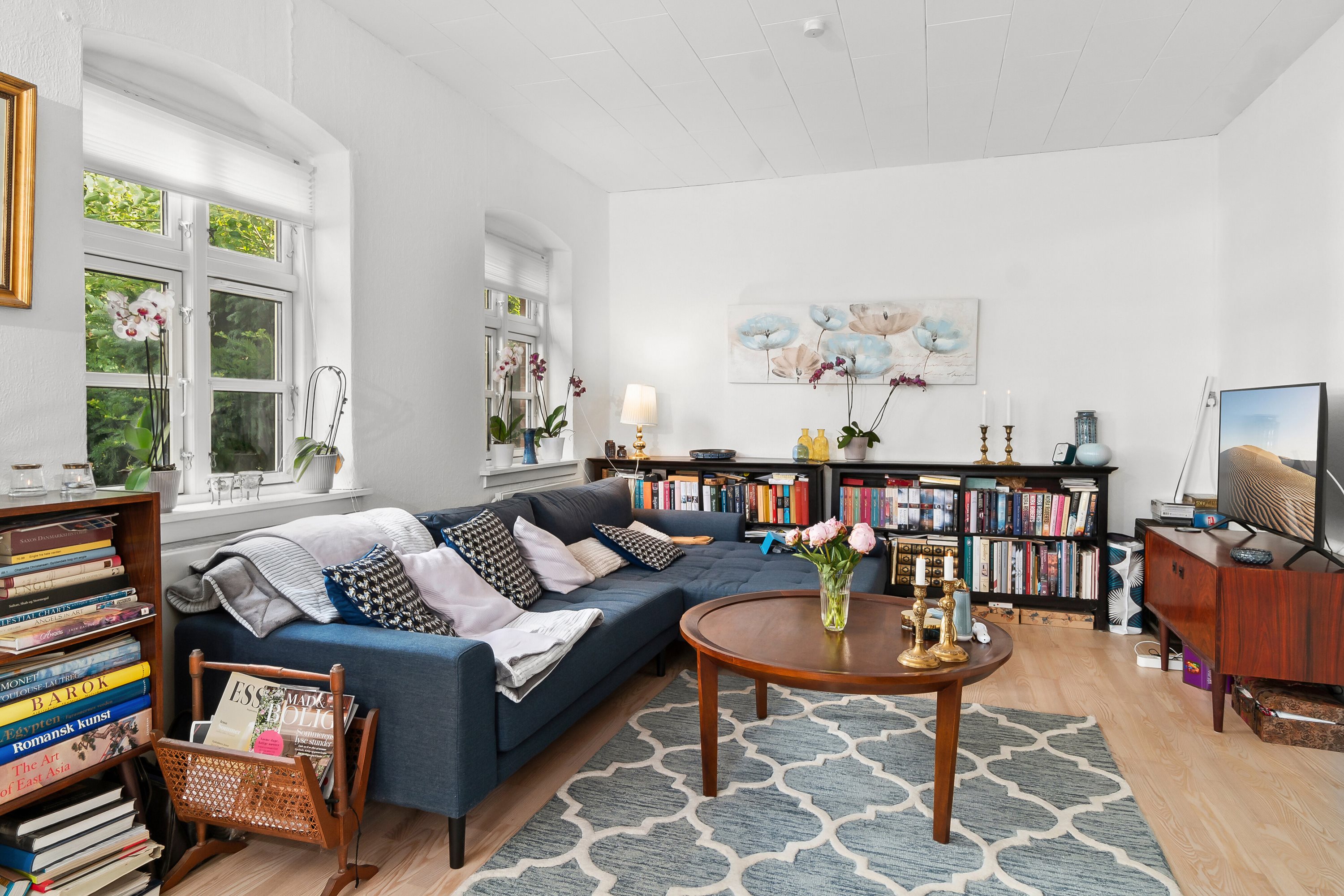 Fremhævet stue billede i fuldskærmstilstand. Billede af Præstøvej 37, 4640 Faxe