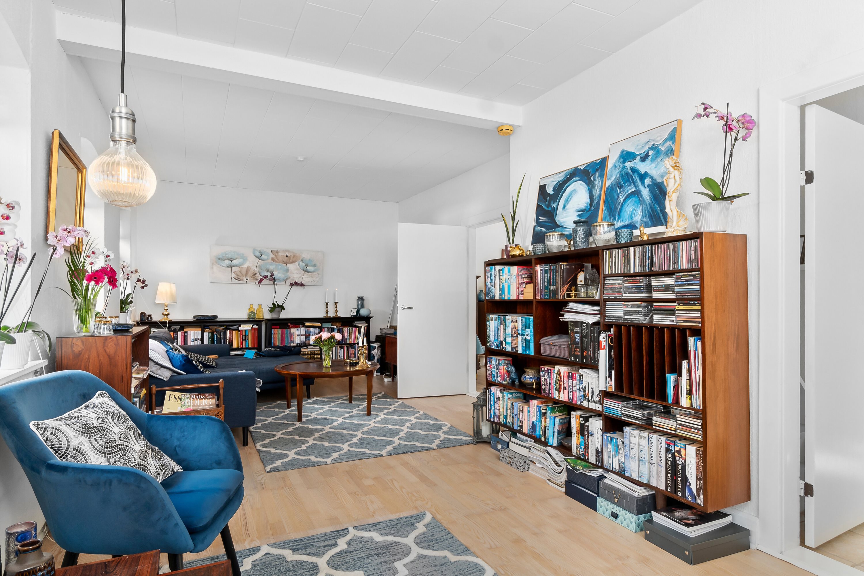 Fremhævet stue billede i fuldskærmstilstand. Billede af Præstøvej 37, 4640 Faxe