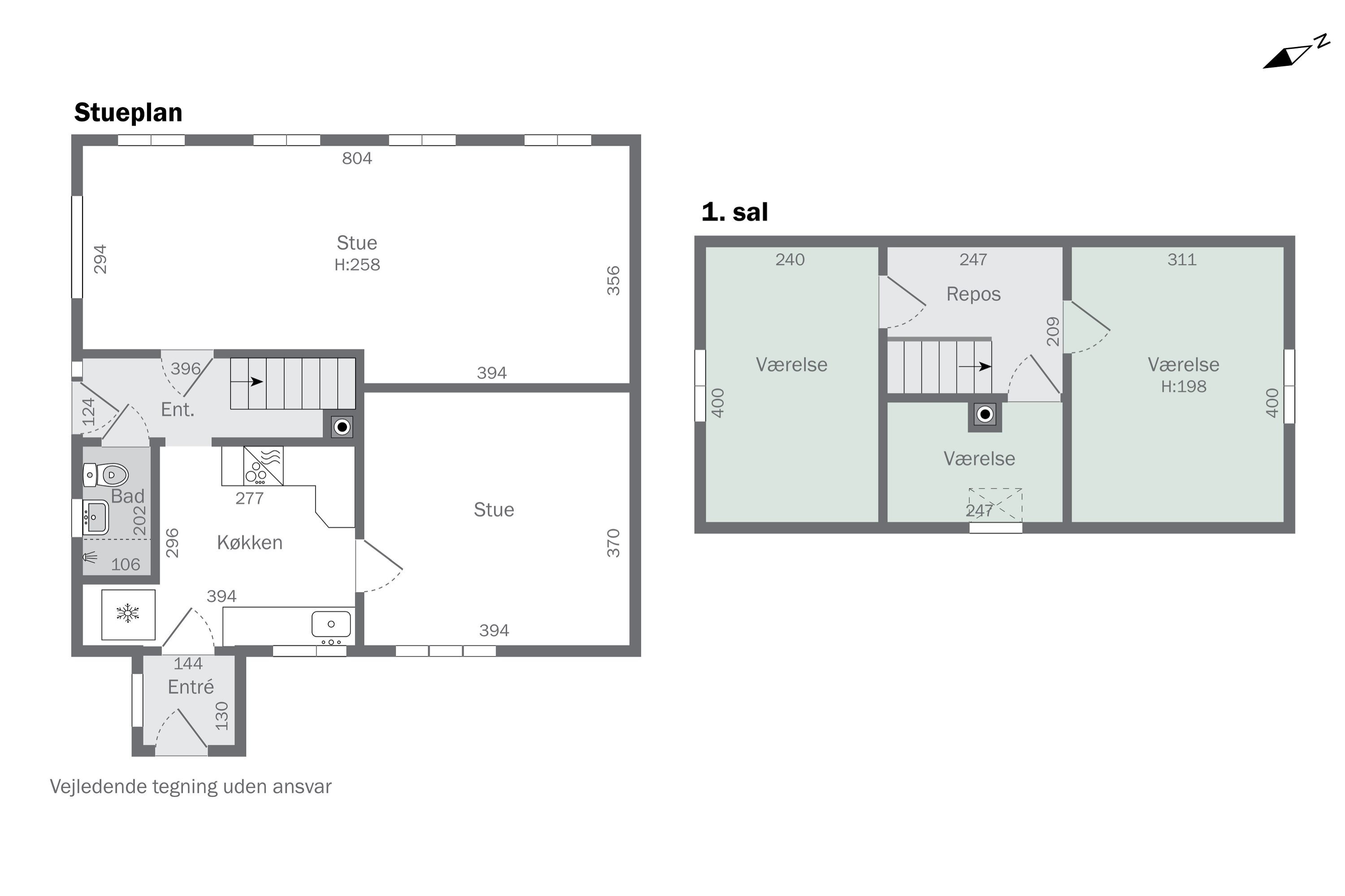 Plantegninger billede af Præstøvej 37, 4640 Faxe