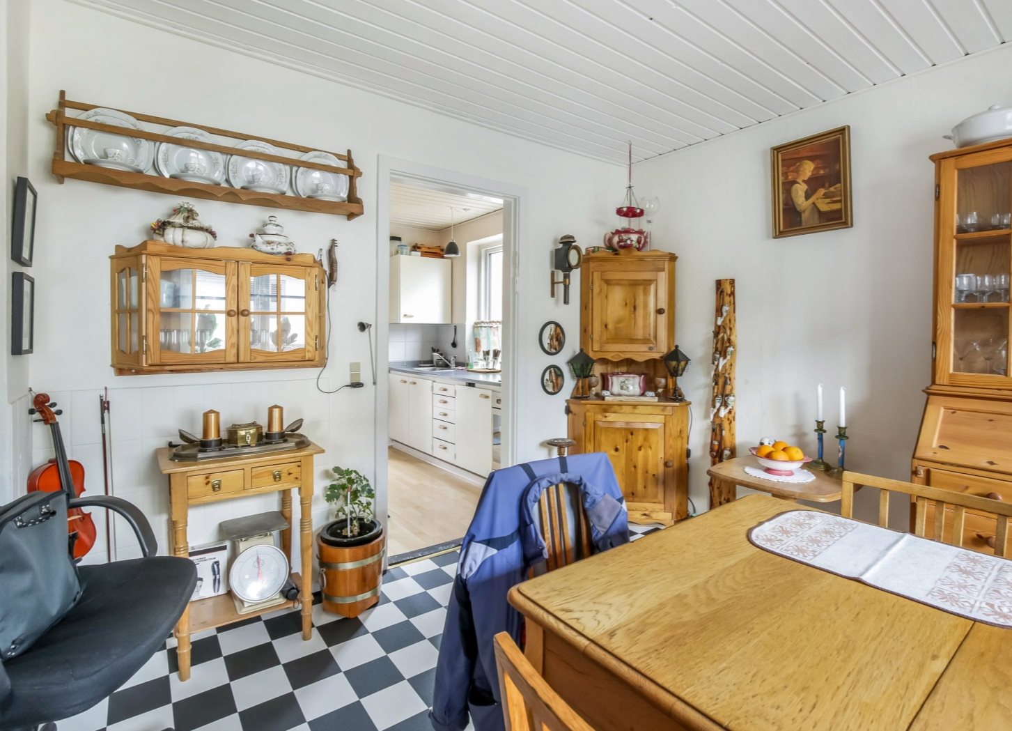 Fremhævet spisestue billede i fuldskærmstilstand. Billede af Stendyssevej 12A, Stenvad, 8586 Ørum Djurs