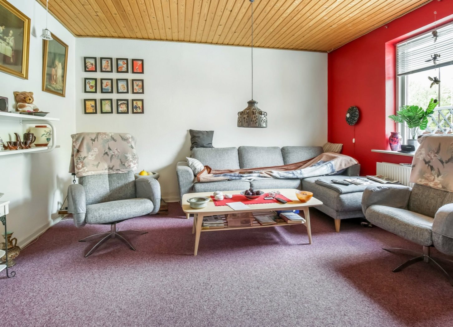 Fremhævet stue billede i fuldskærmstilstand. Billede af Stendyssevej 12A, Stenvad, 8586 Ørum Djurs