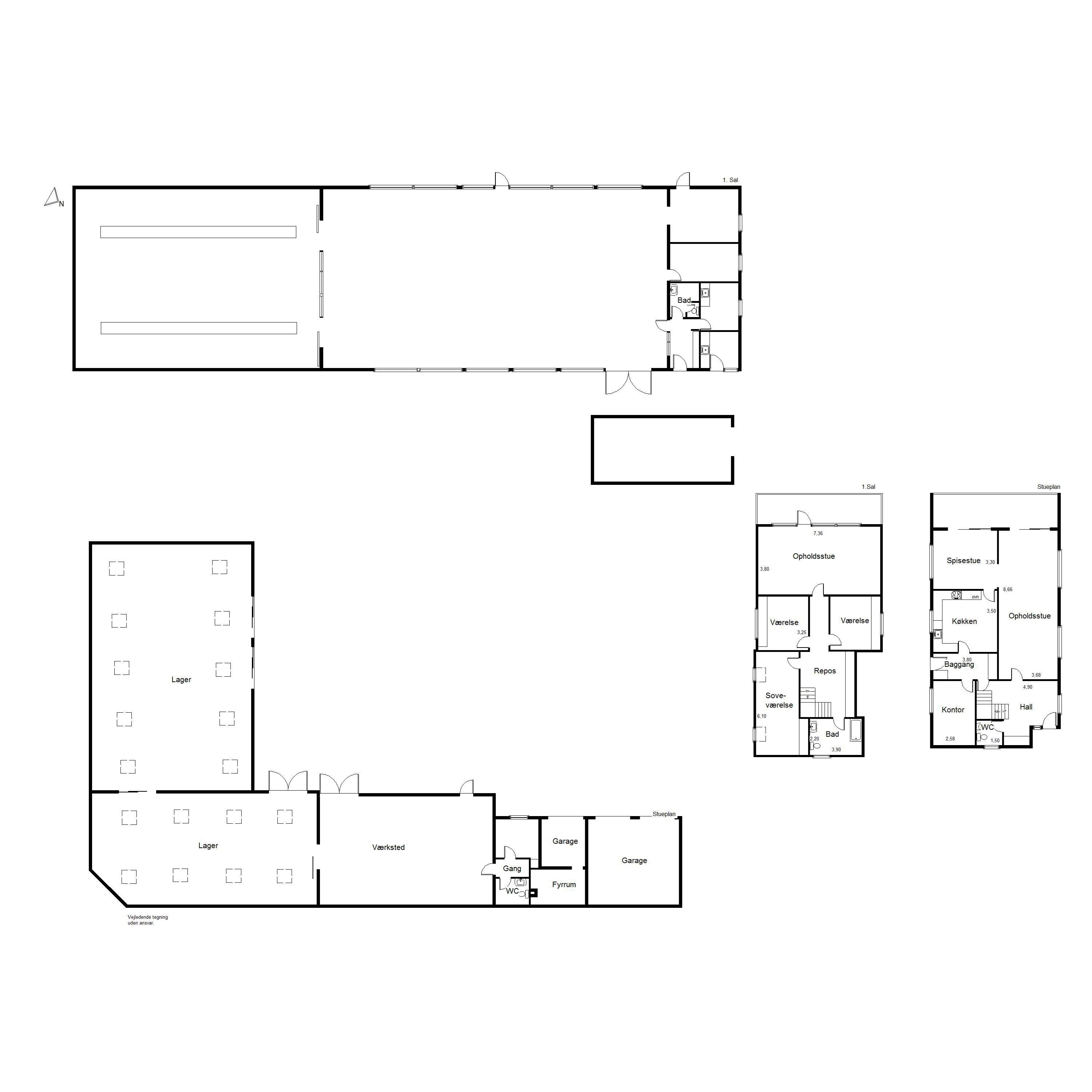 Plantegninger billede af Energivej 2, Hvorslev, 8860 Ulstrup