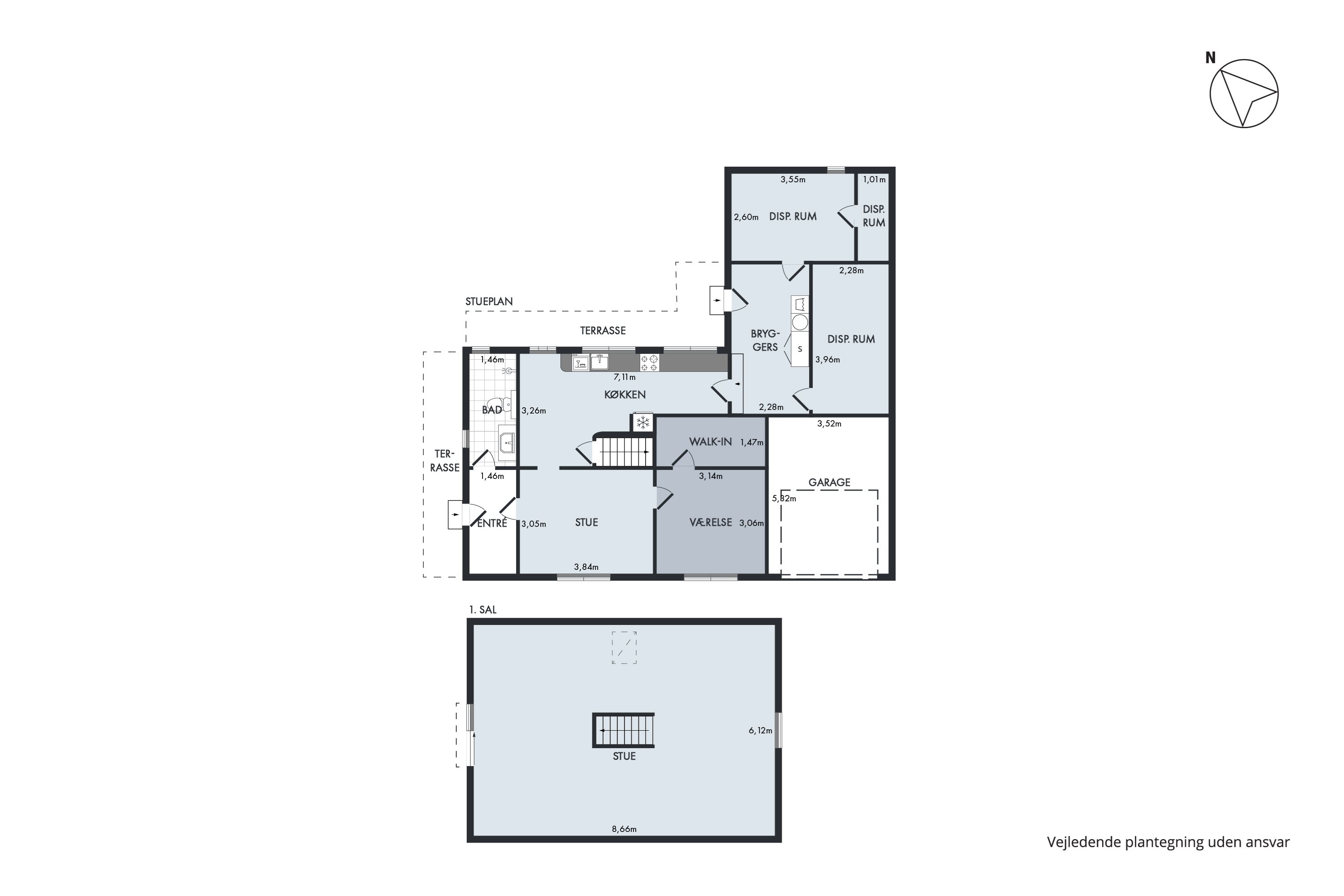 Plantegninger billede af Astrupvej 1, 8930 Randers NØ