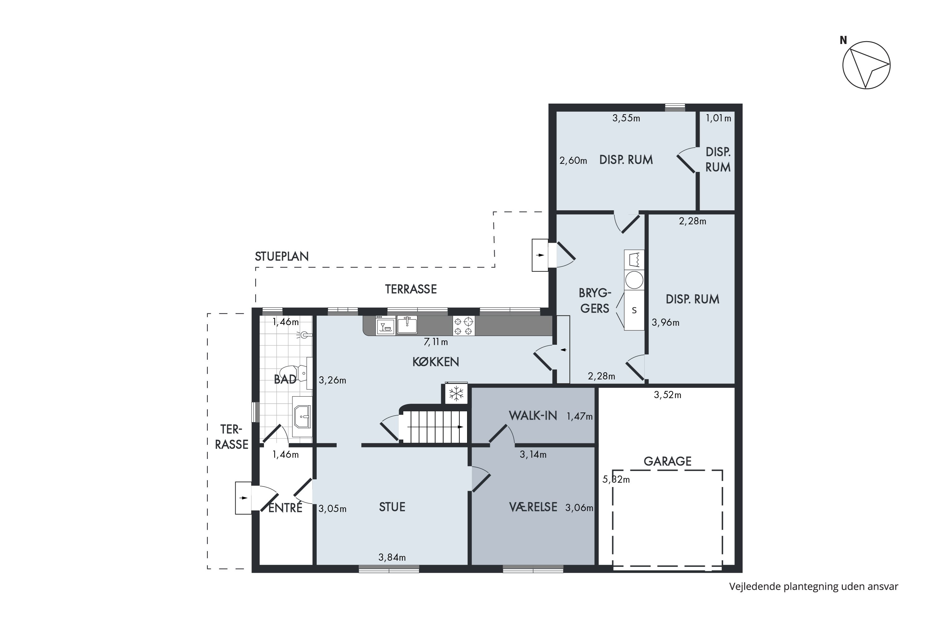 Plantegninger billede af Astrupvej 1, 8930 Randers NØ