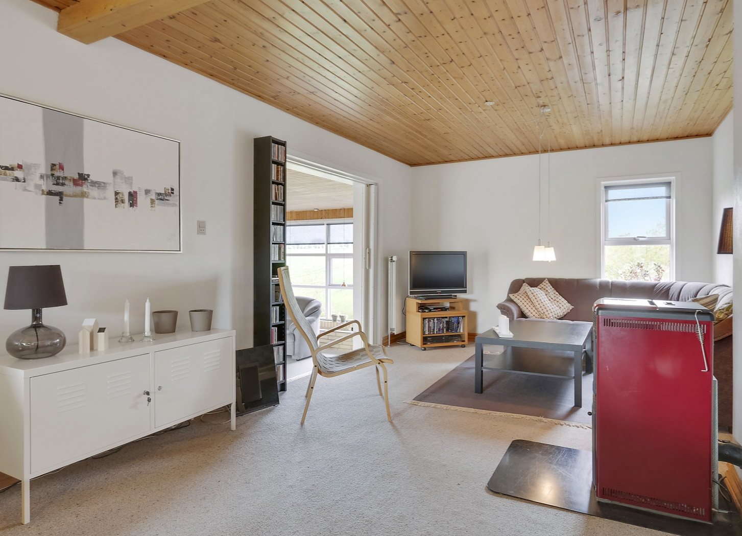 Fremhævet stue billede i fuldskærmstilstand. Billede af Nøråvej 18, Redsted, 7970 Redsted M