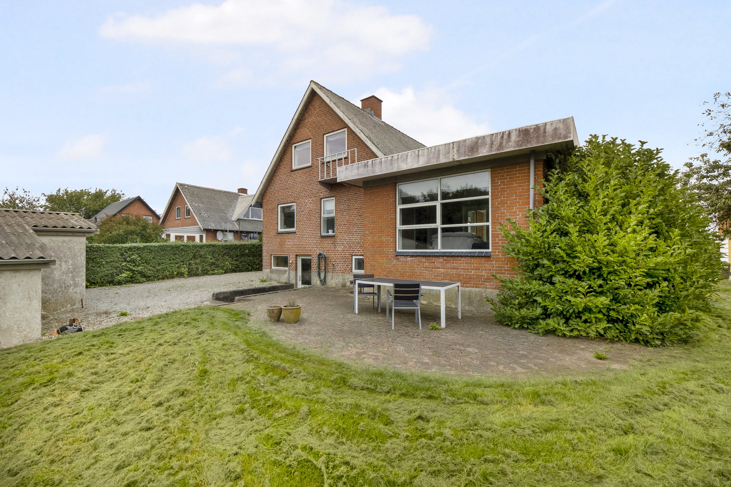 Fremhævet facade billede i fuldskærmstilstand. Billede af Nøråvej 18, Redsted, 7970 Redsted M