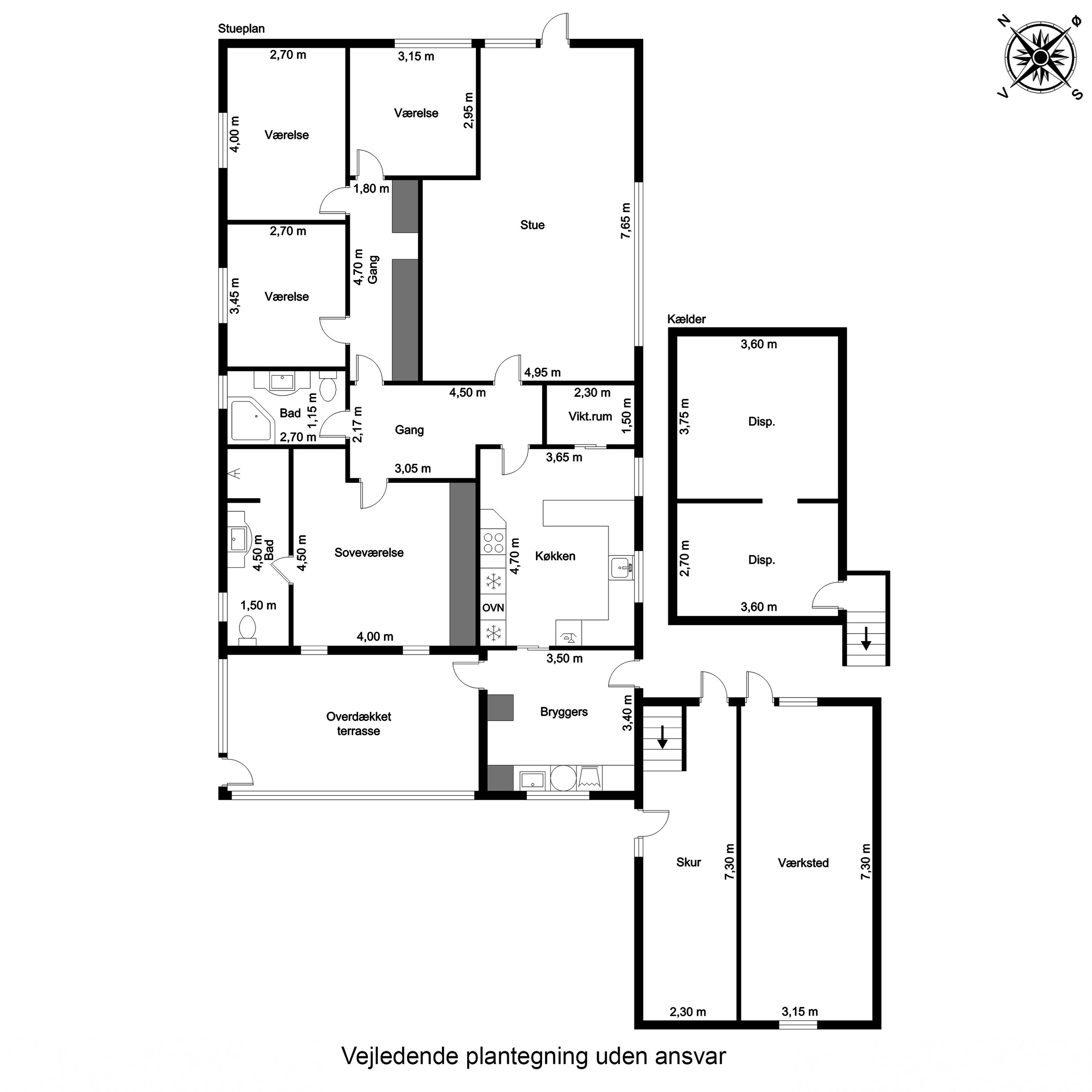 Plantegninger billede af Strøget 41, 8766 Nørre Snede