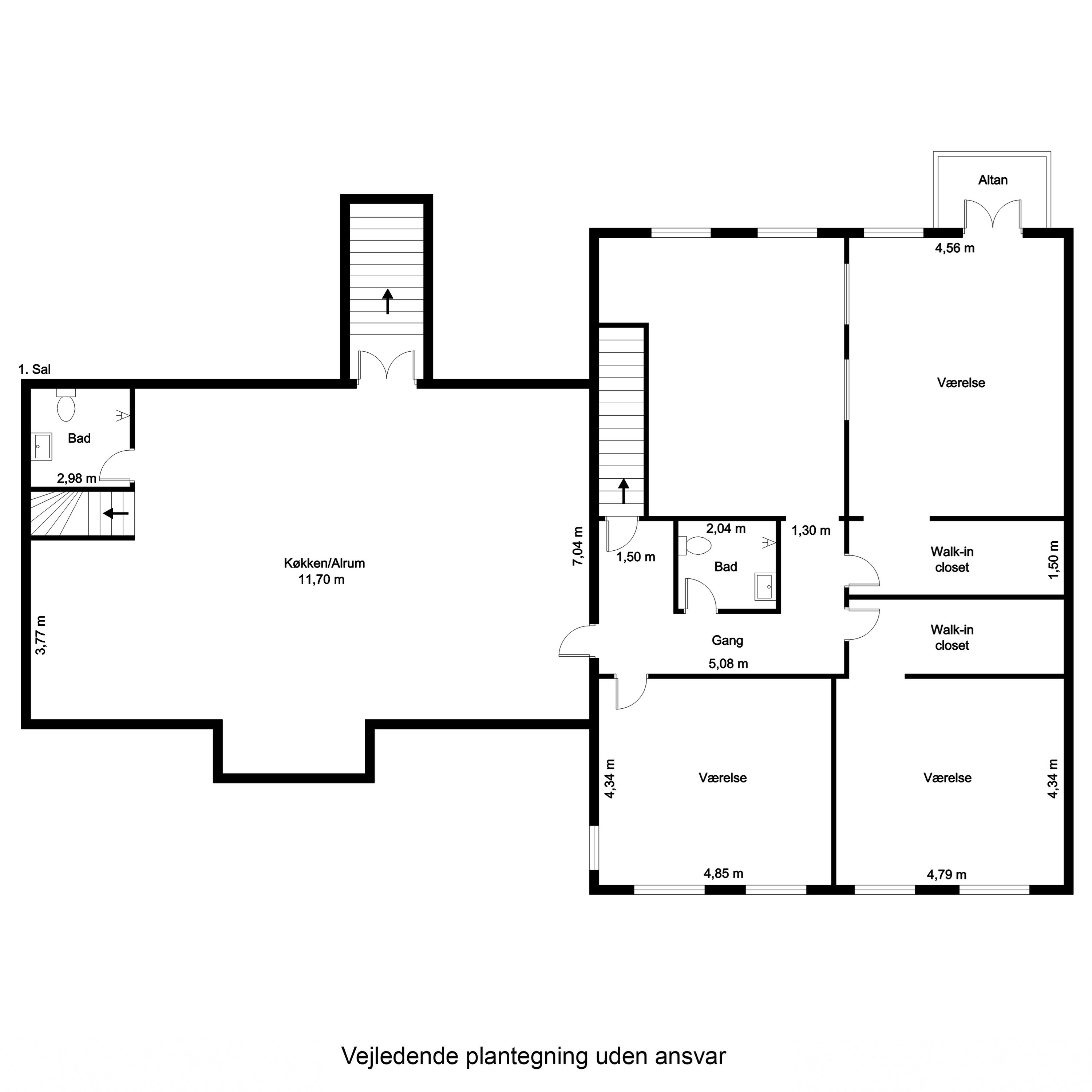 Plantegninger billede af Gudenåvej 60, Voervadsbro, 8660 Skanderborg