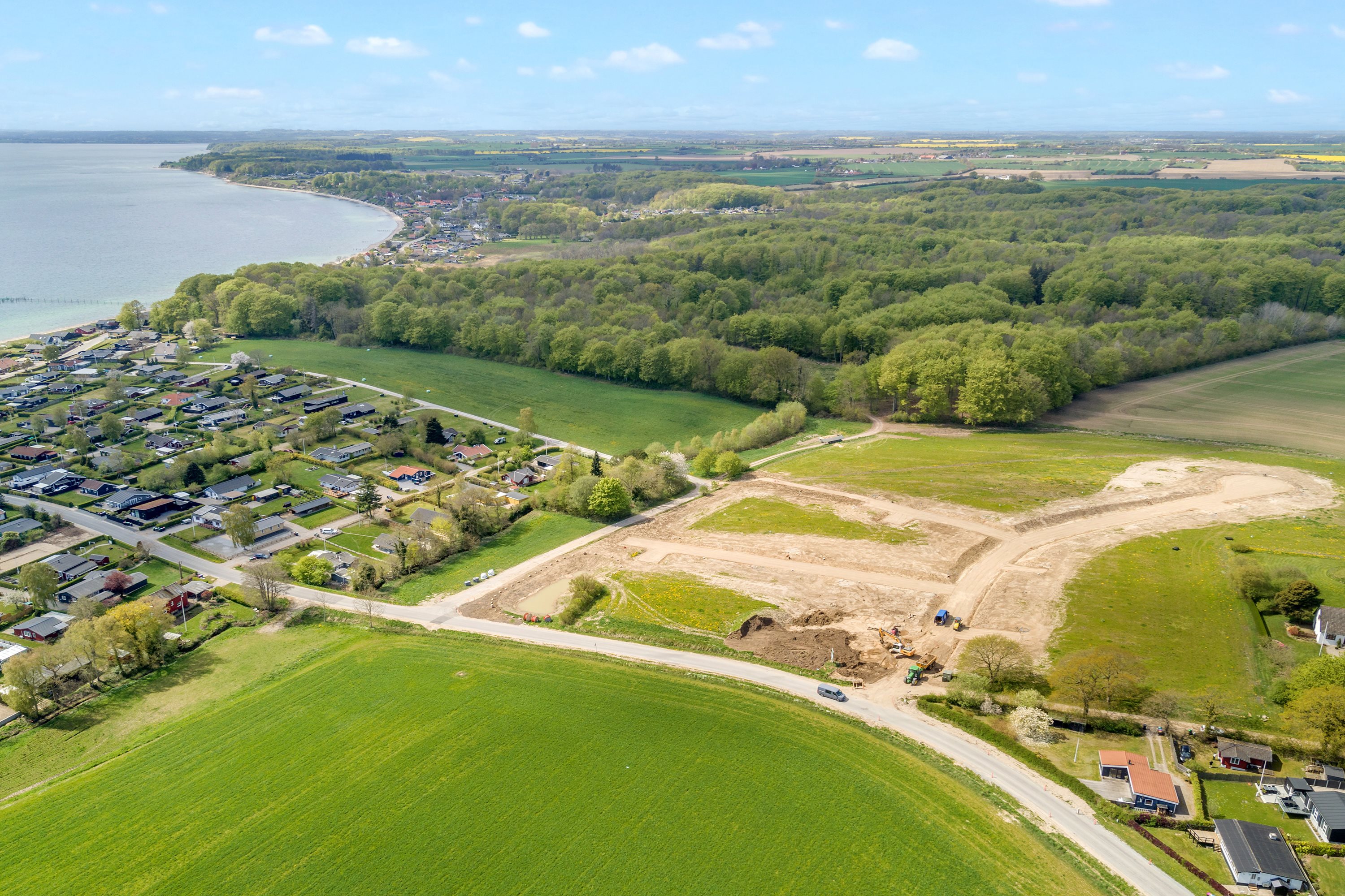 Fremhævet andet billede i fuldskærmstilstand. Billede af Skovhøjen 16, Hejsager Strandblik - Grund 8, 6100 Haderslev