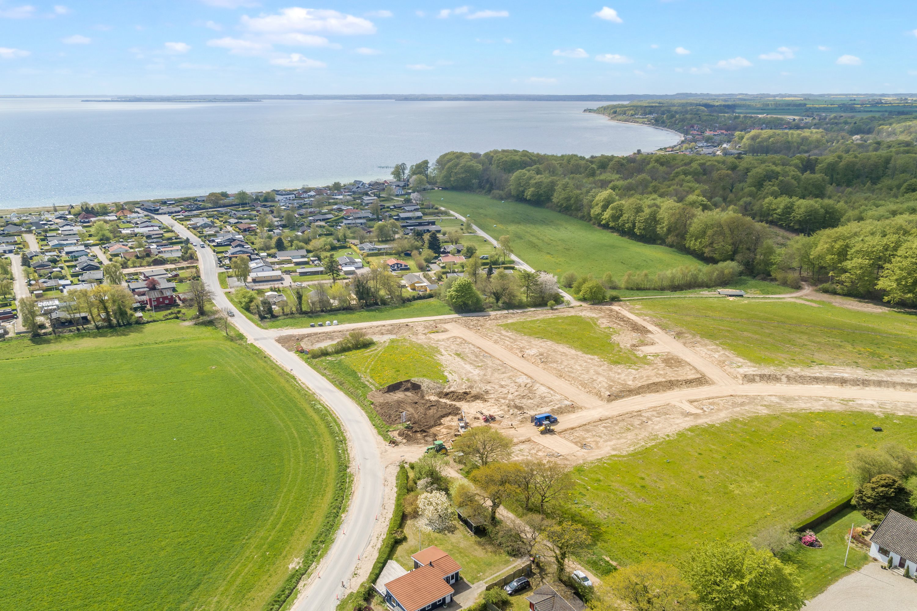 Fremhævet andet billede i fuldskærmstilstand. Billede af Skovhøjen 10, Hejsager Strandblik - Grund 5, 6100 Haderslev