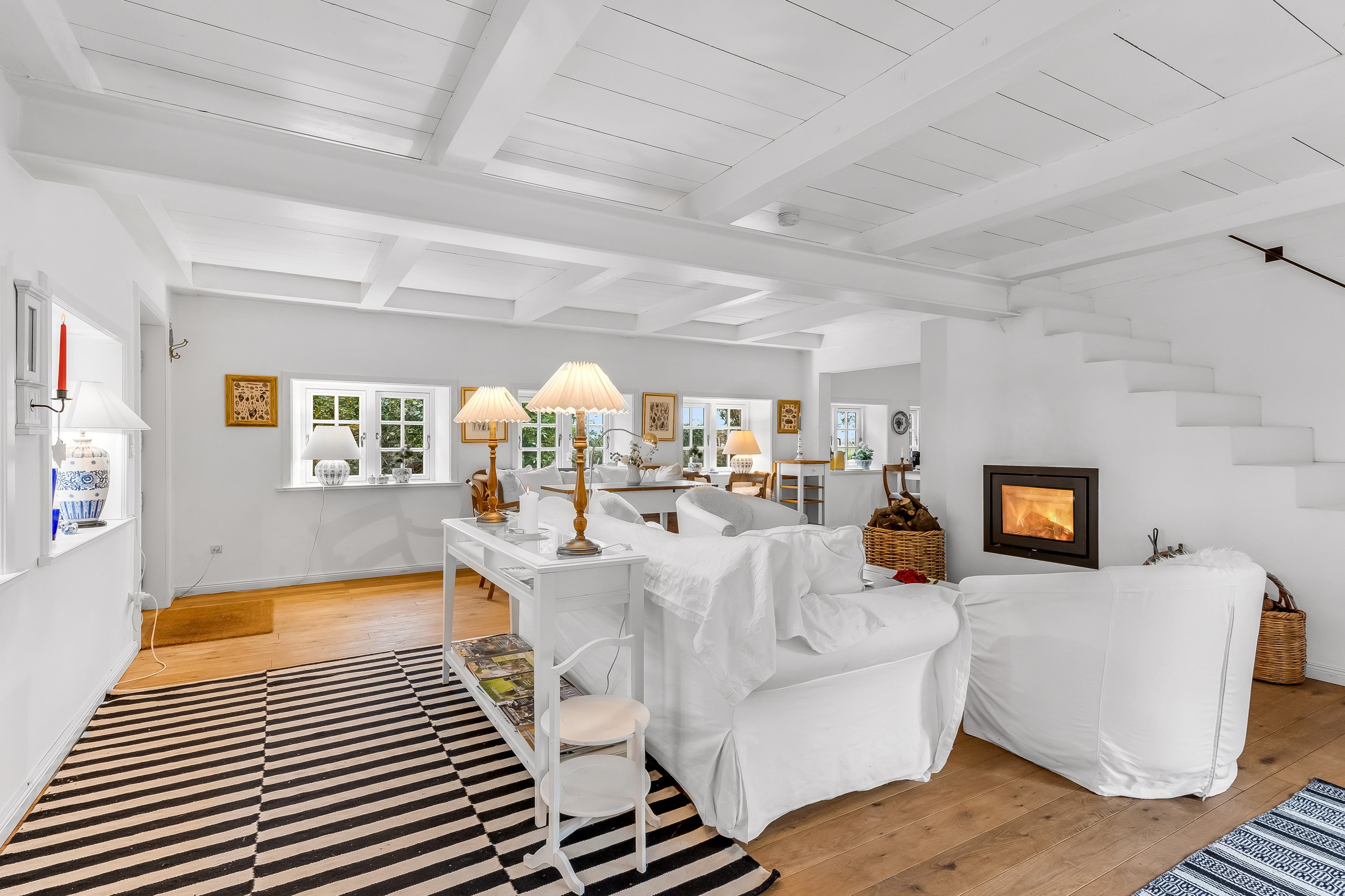 Fremhævet stue billede i fuldskærmstilstand. Billede af Kogsbølvej 5, Nr. Sejerslev, 6280 Højer