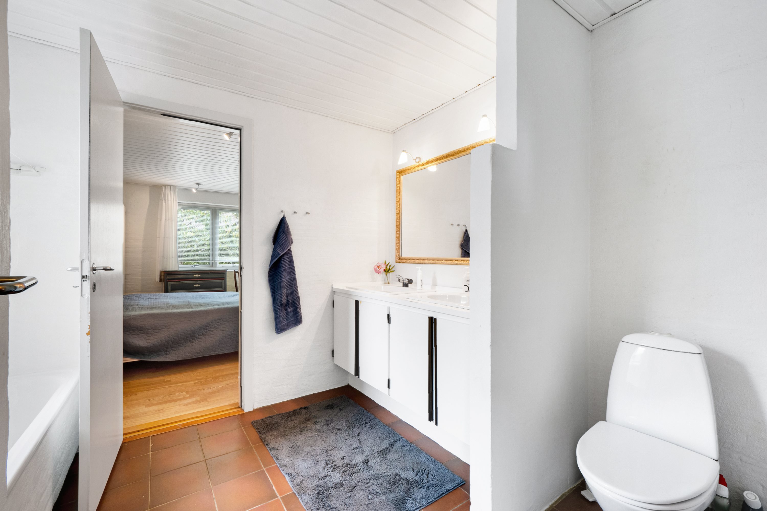 Fremhævet badeværelse billede i fuldskærmstilstand. Billede af Engen 2, Øster Jølby, 7950 Erslev