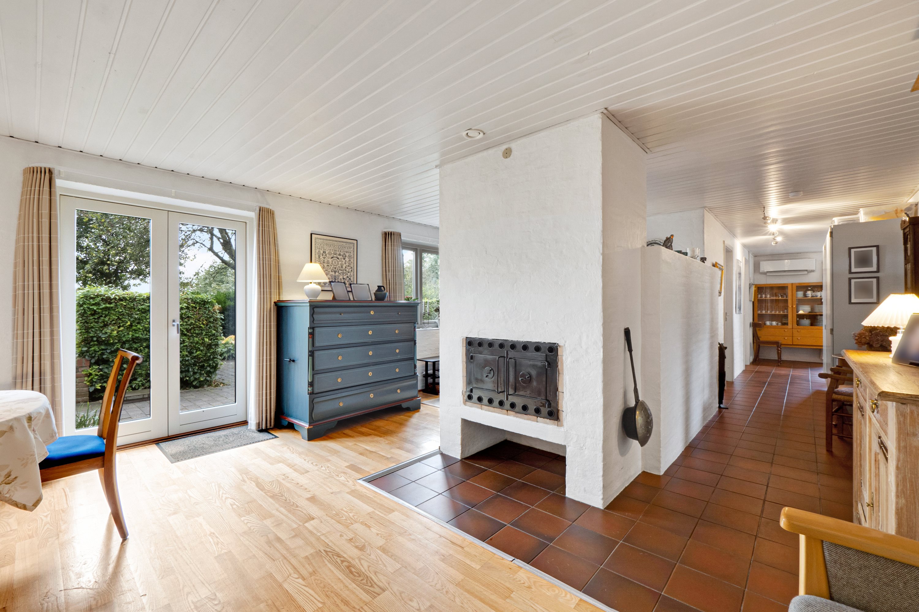 Fremhævet stue billede i fuldskærmstilstand. Billede af Engen 2, Øster Jølby, 7950 Erslev