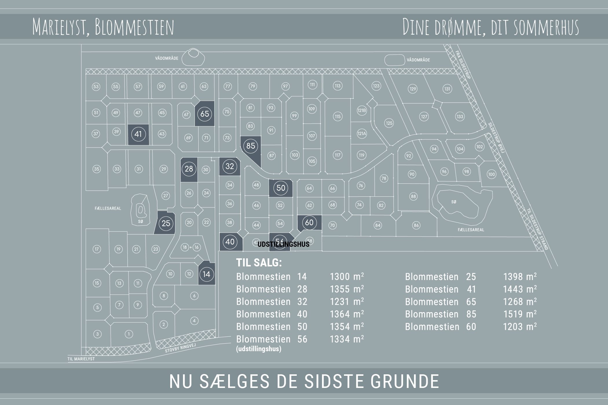 Miniaturebillede 1: grund. Billede af Blommestien 14, Sildestrup Strand, 4872 Idestrup