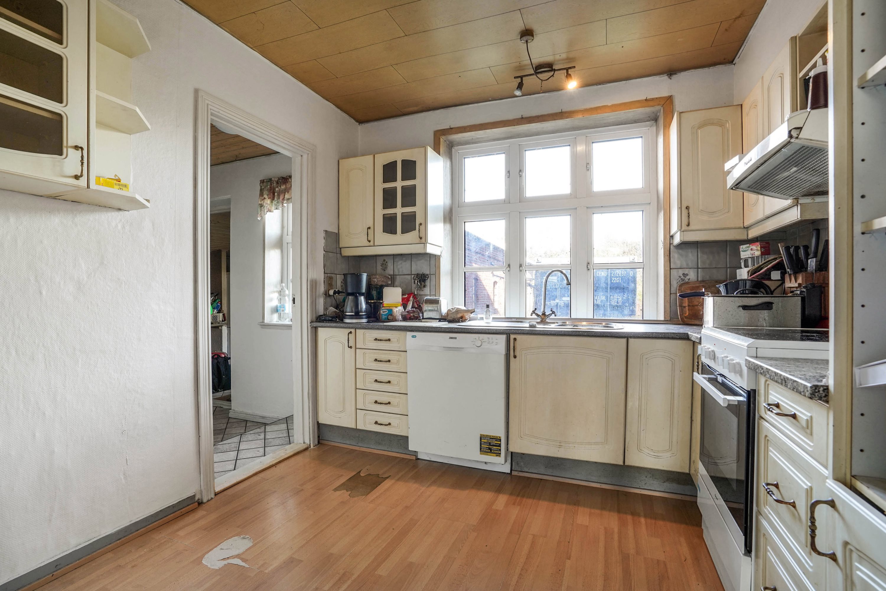 Fremhævet køkken billede i fuldskærmstilstand. Billede af Glejbjergvej 18, Rebelsig, 6740 Bramming