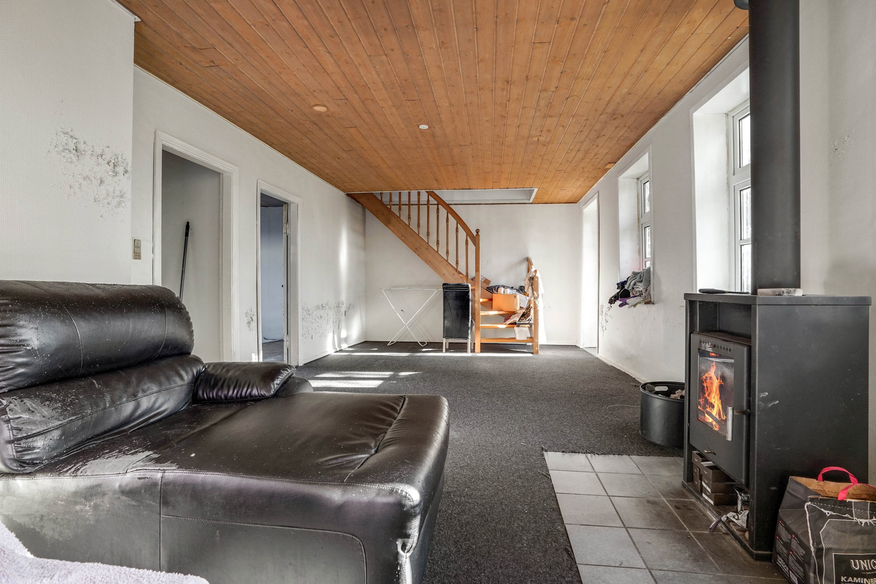 Fremhævet stue billede i fuldskærmstilstand. Billede af Glejbjergvej 18, Rebelsig, 6740 Bramming