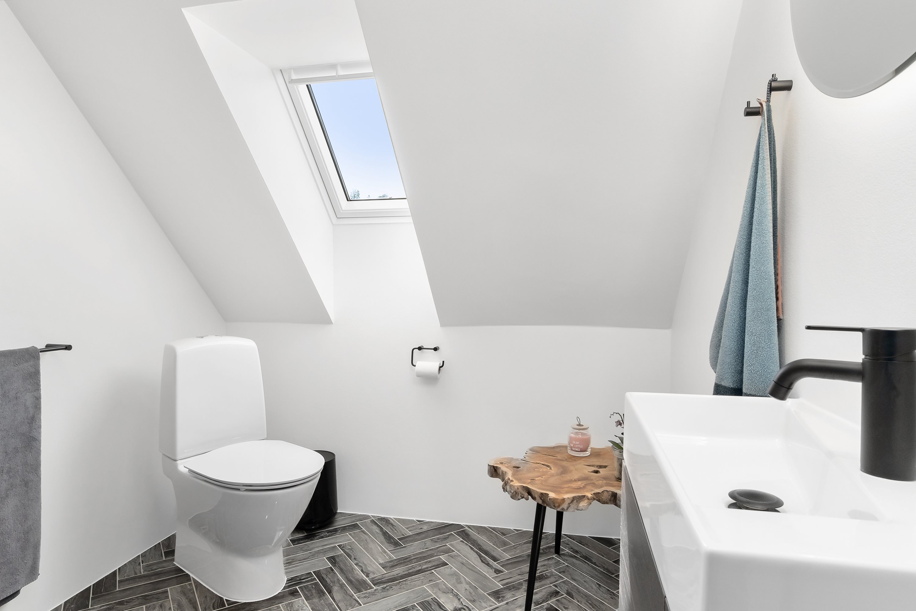 Fremhævet badeværelse billede i fuldskærmstilstand. Billede af Ærtebjergvej 19, Tjæreby, 4230 Skælskør