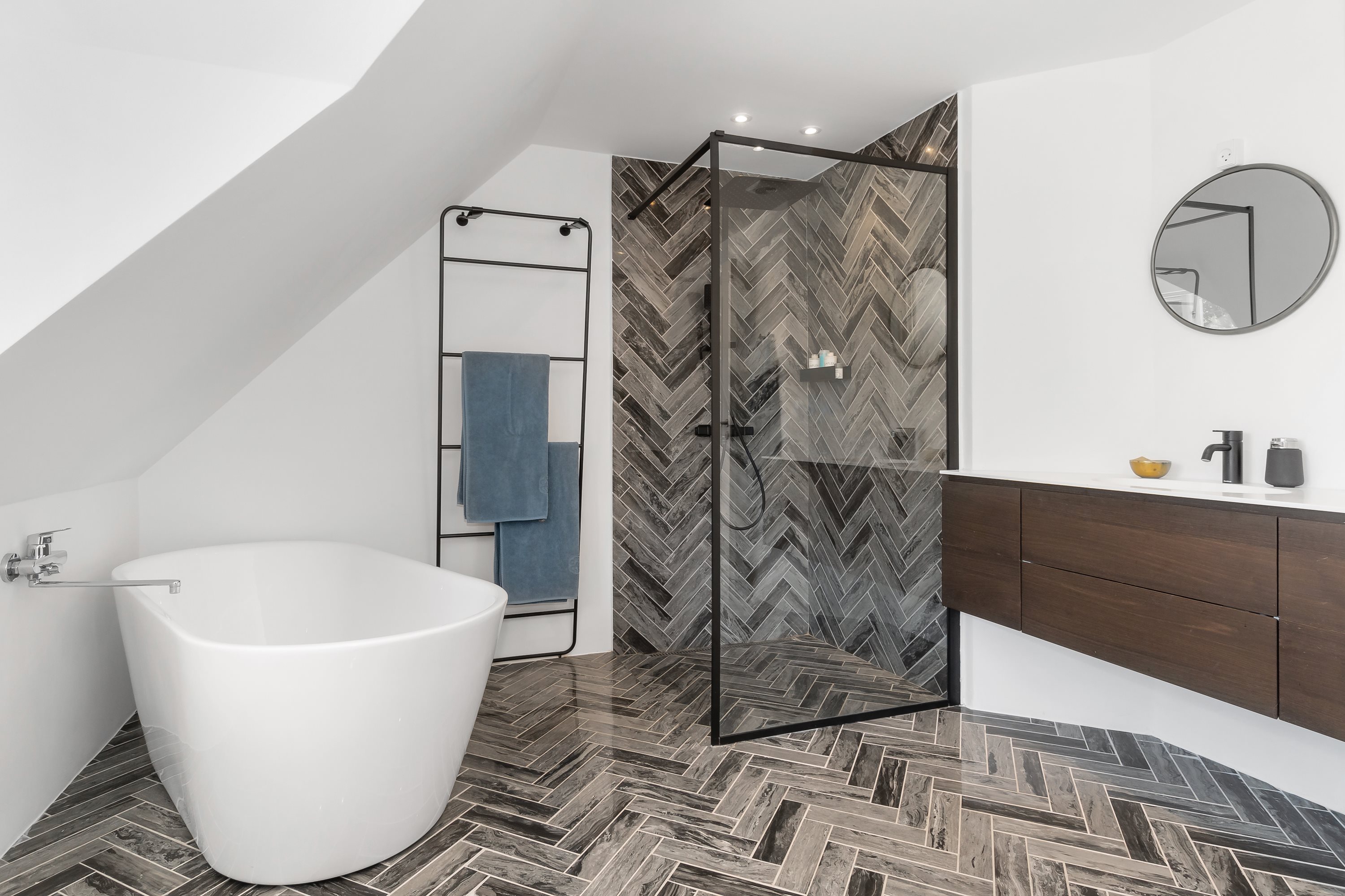 Fremhævet badeværelse billede i fuldskærmstilstand. Billede af Ærtebjergvej 19, Tjæreby, 4230 Skælskør