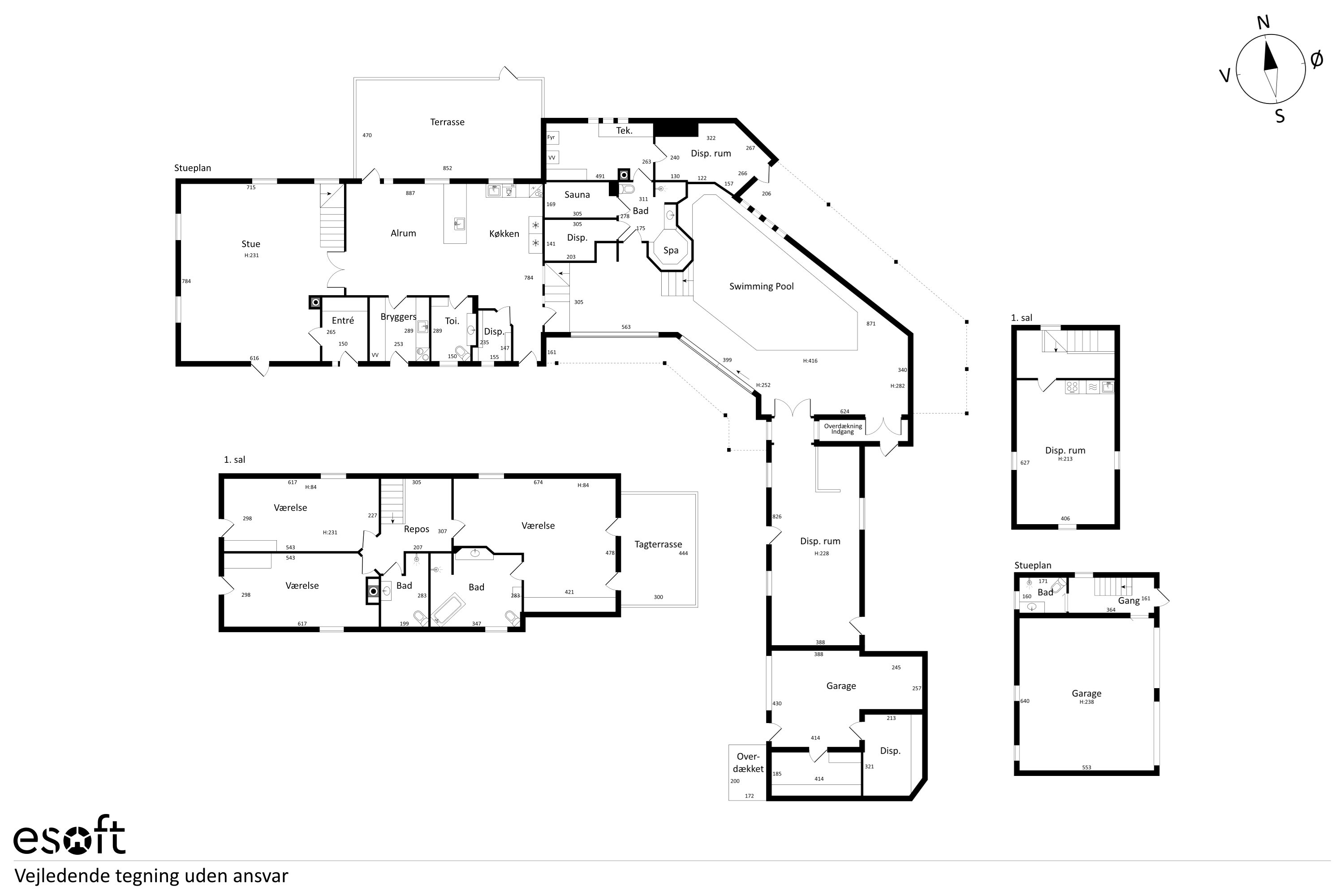 Plantegninger billede af Ærtebjergvej 19, Tjæreby, 4230 Skælskør