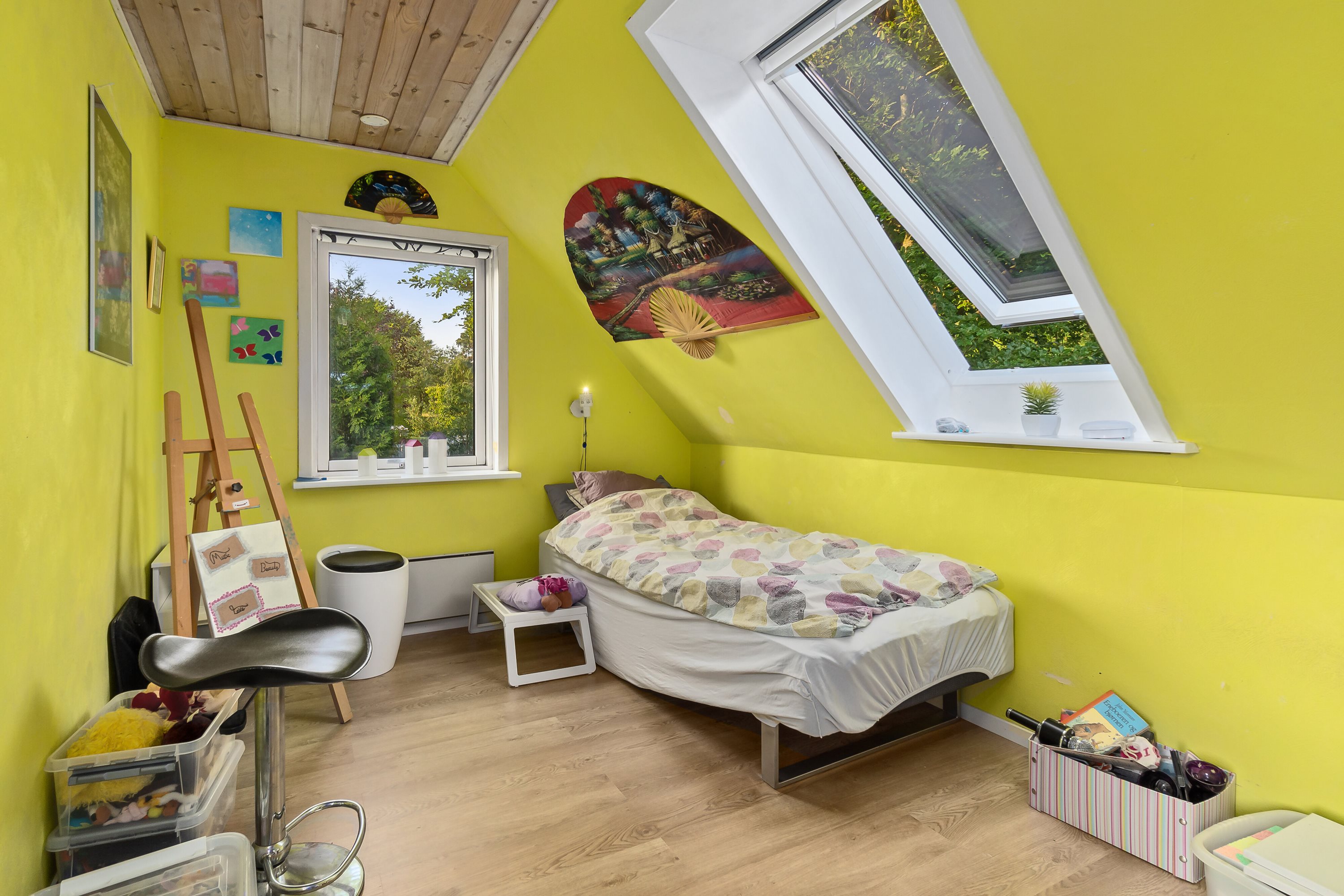 Fremhævet værelse billede i fuldskærmstilstand. Billede af Linalyst 7, 9610 Nørager