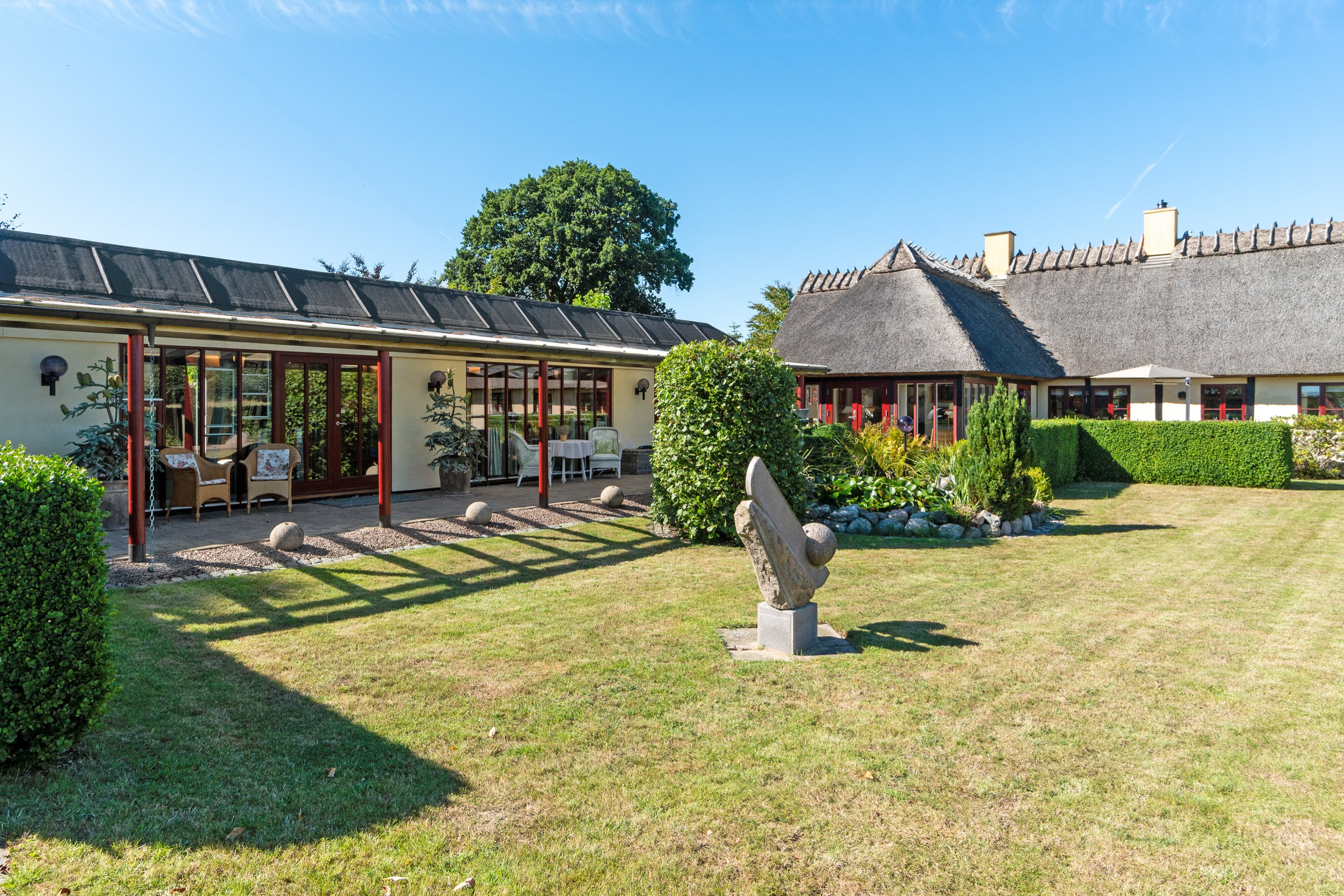 Miniaturebillede 1: set fra haven. Billede af Næbvej 25, 4720 Præstø