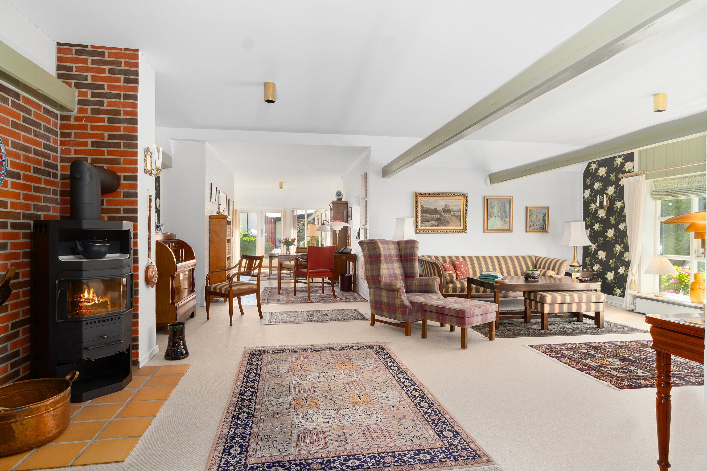 Fremhævet stue billede i fuldskærmstilstand. Billede af Næbvej 25, 4720 Præstø