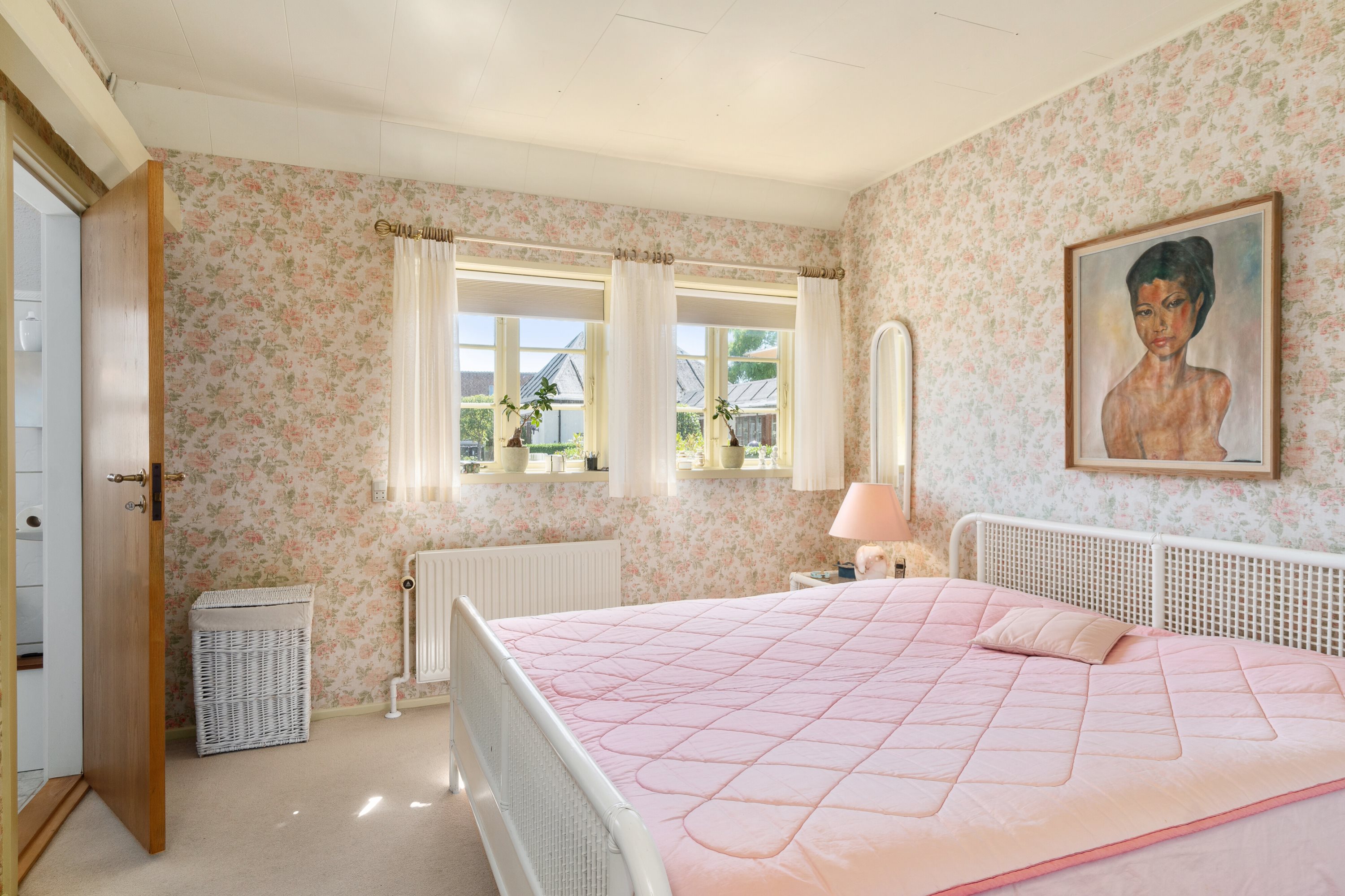 Fremhævet soveværelse billede i fuldskærmstilstand. Billede af Næbvej 25, 4720 Præstø