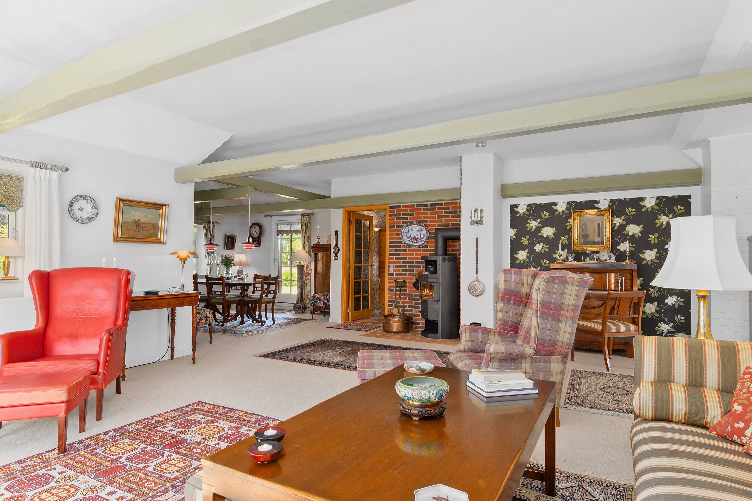 Fremhævet stue billede i fuldskærmstilstand. Billede af Næbvej 25, 4720 Præstø