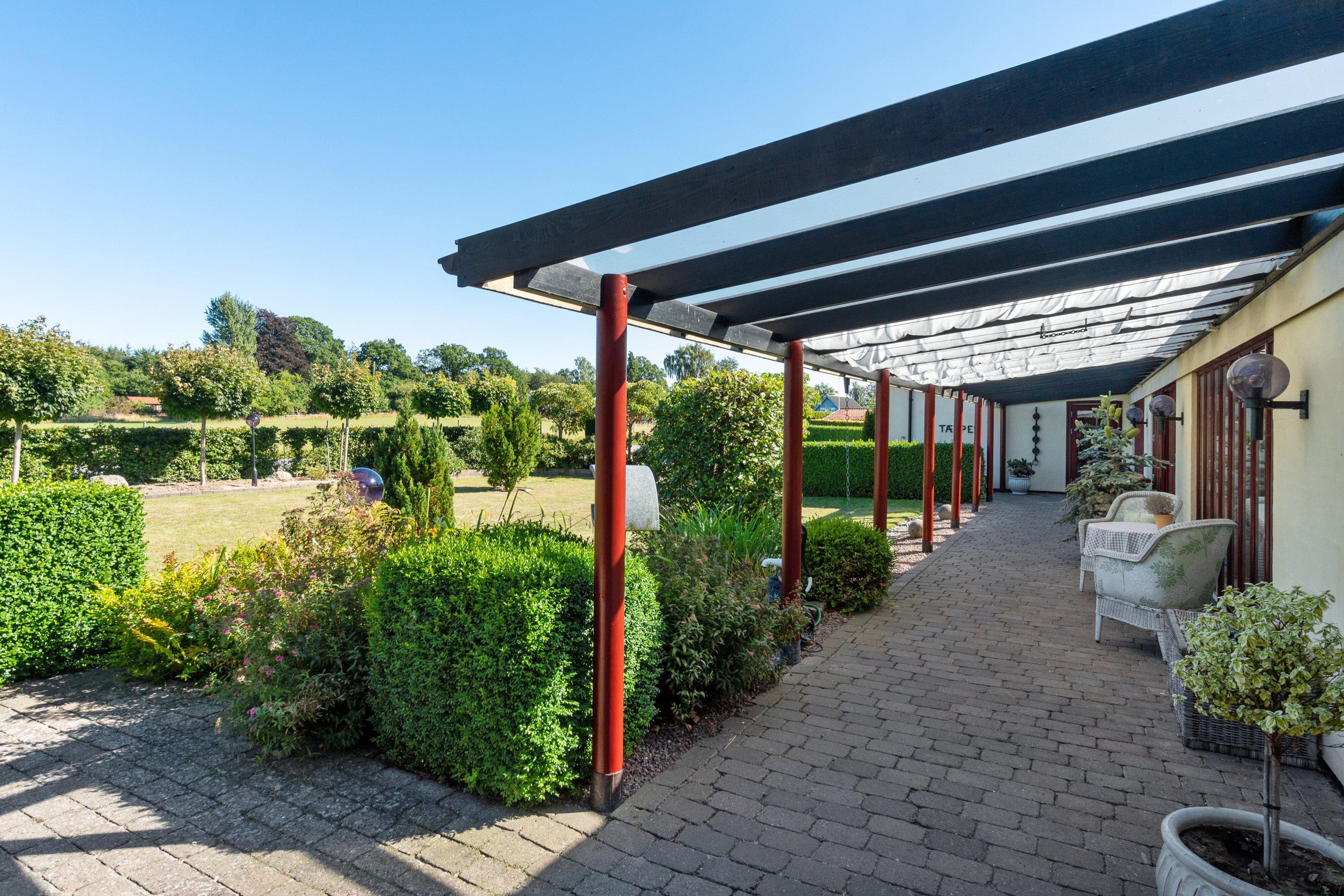 Fremhævet udendørs billede i fuldskærmstilstand. Billede af Næbvej 25, 4720 Præstø