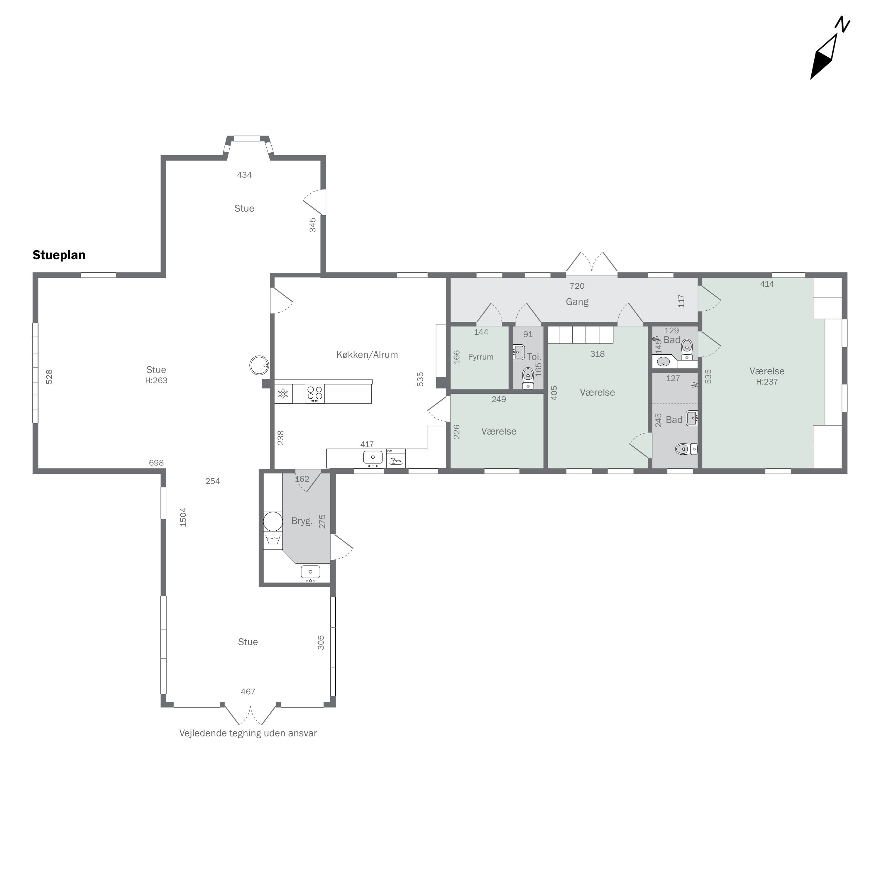 Plantegninger billede af Næbvej 25, 4720 Præstø