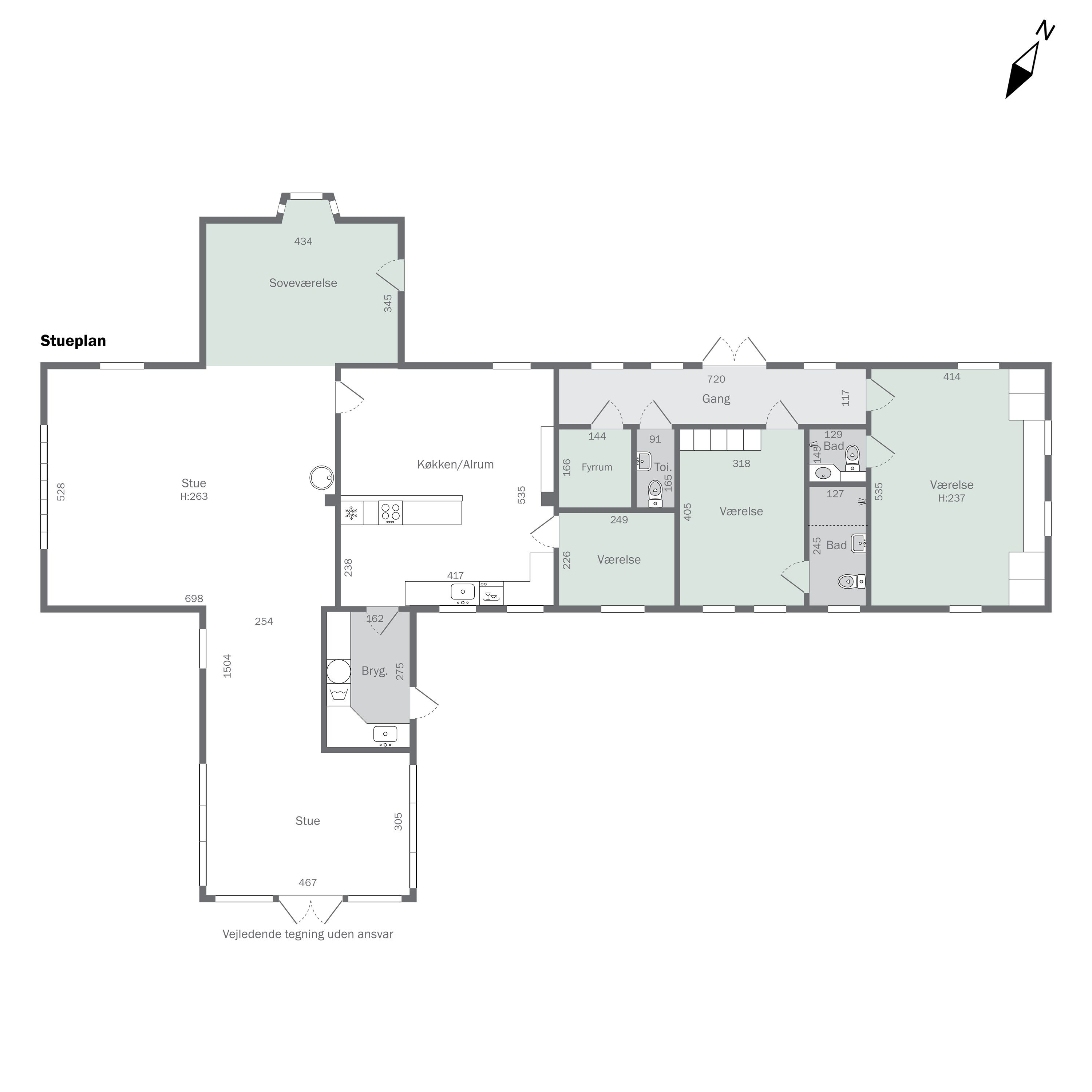 Plantegninger billede af Næbvej 25, 4720 Præstø