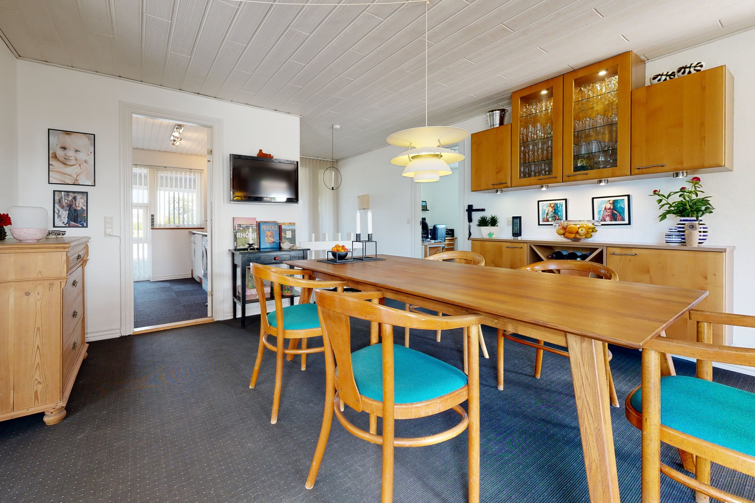 Fremhævet køkken alrum billede i fuldskærmstilstand. Billede af Anemonevej 9, 7850 Stoholm Jyll