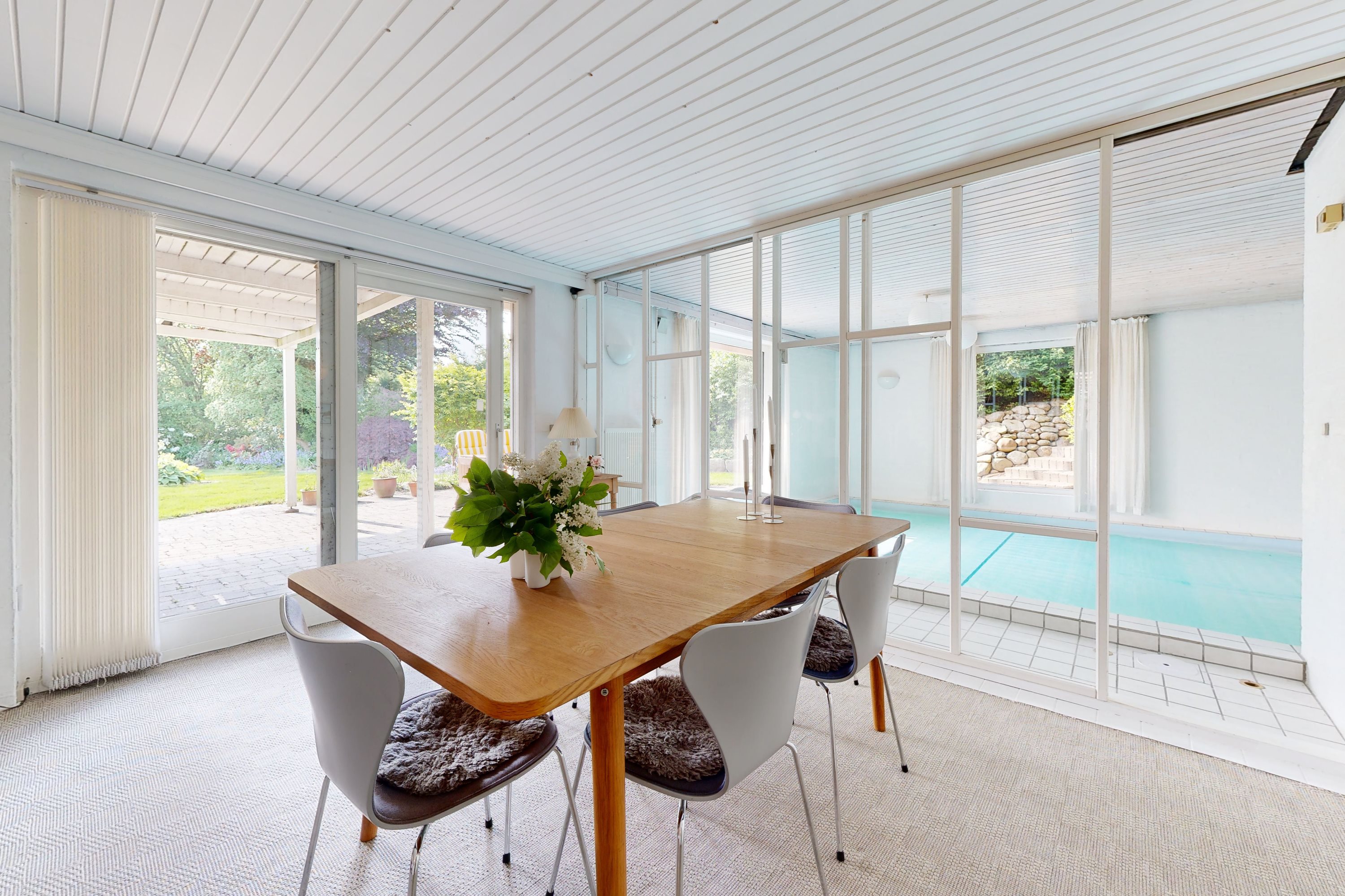 Fremhævet indendørs swimmingpool billede i fuldskærmstilstand. Billede af Anemonevej 9, 7850 Stoholm Jyll