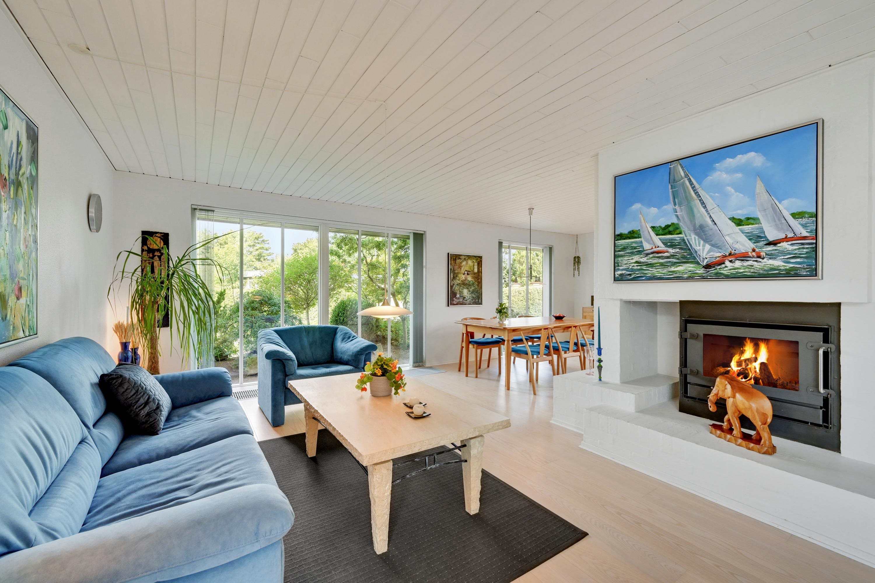 Fremhævet opholdsstue billede i fuldskærmstilstand. Billede af Hirsevænget 4, 7500 Holstebro