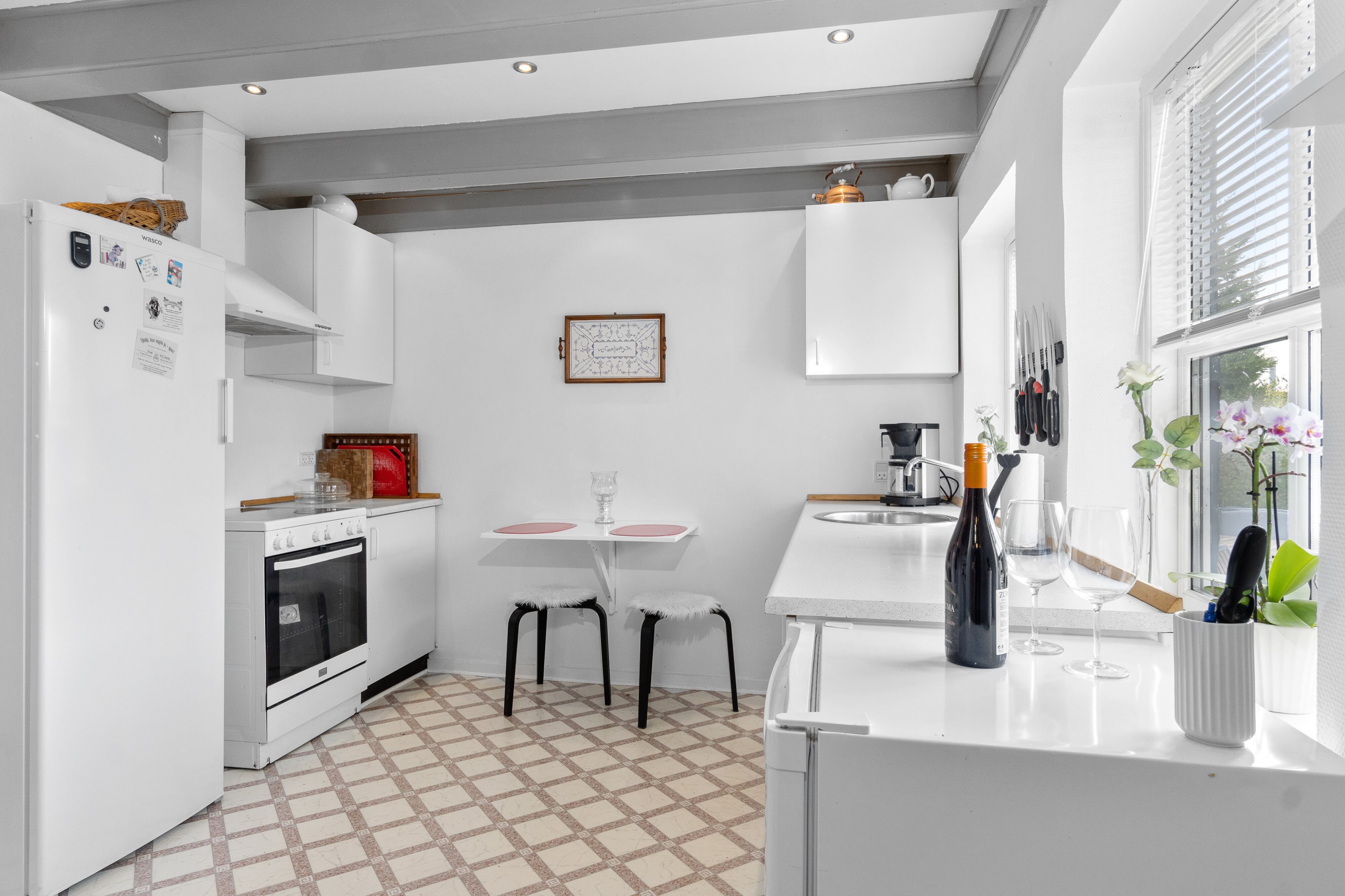 Fremhævet køkken billede i fuldskærmstilstand. Billede af Savværksvej 1, 5620 Glamsbjerg