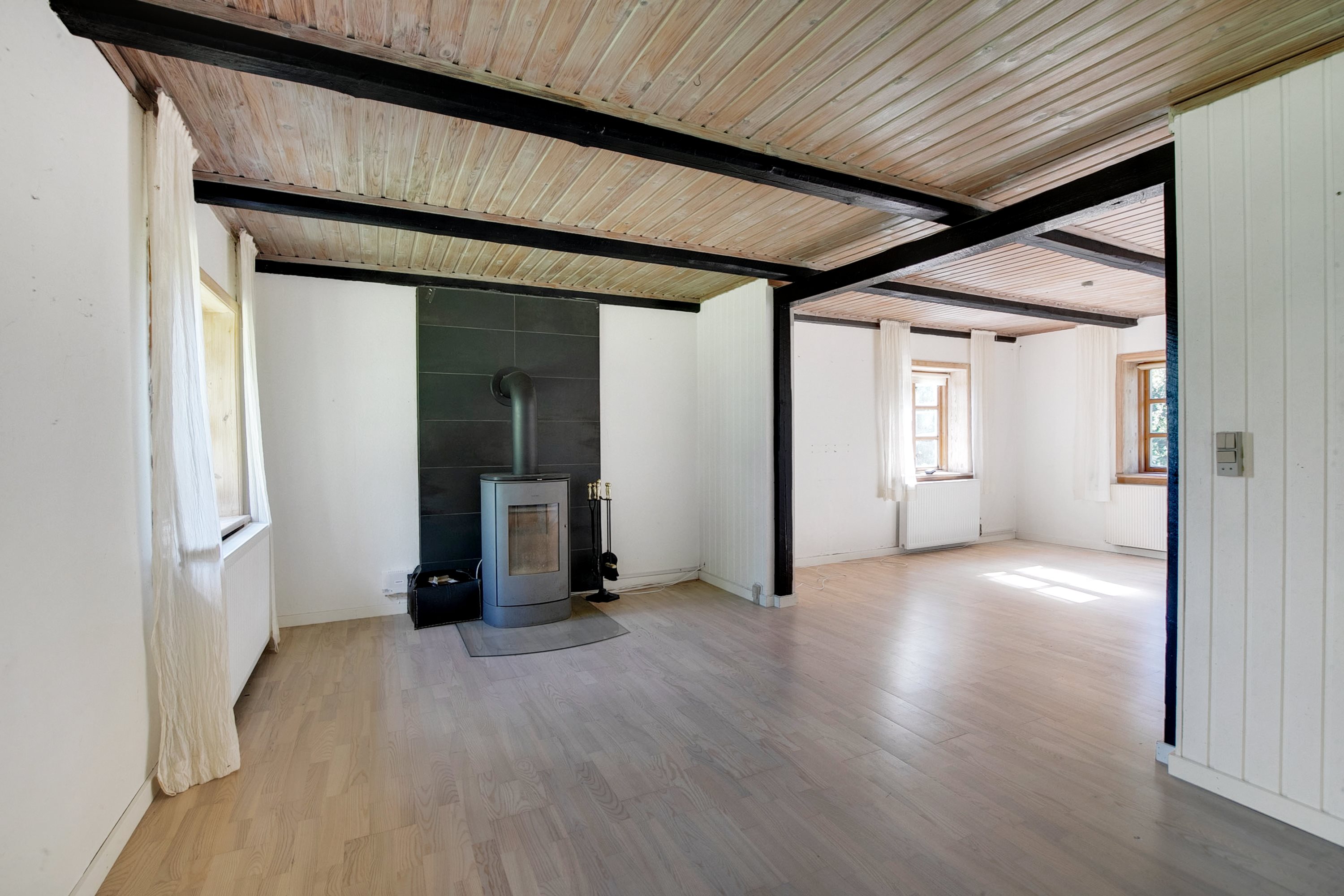 Fremhævet stue billede i fuldskærmstilstand. Billede af Vilsbæk Engvej 23, 9460 Brovst