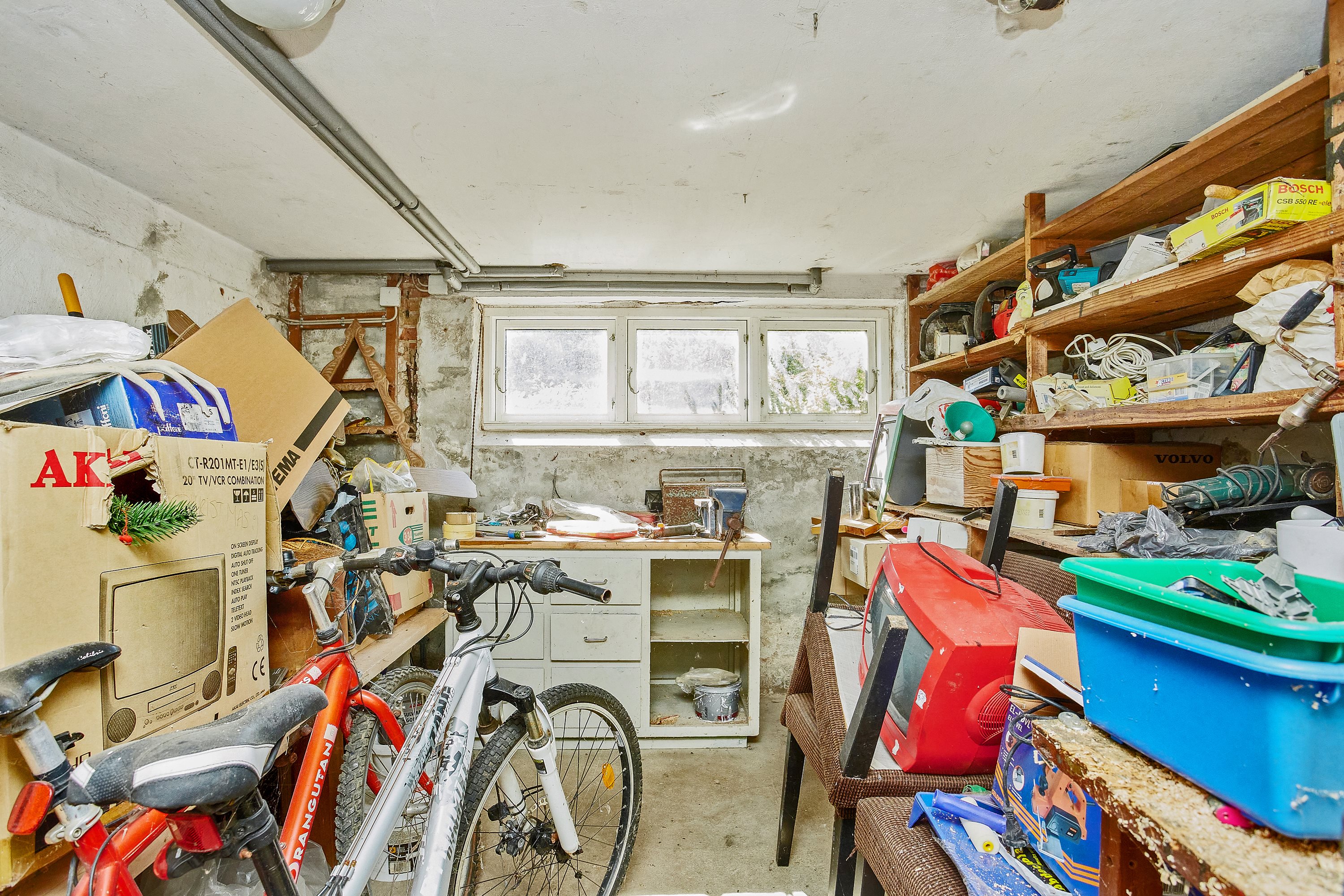 Fremhævet kælder billede i fuldskærmstilstand. Billede af Silkeborgvej 218, Lund, 8700 Horsens