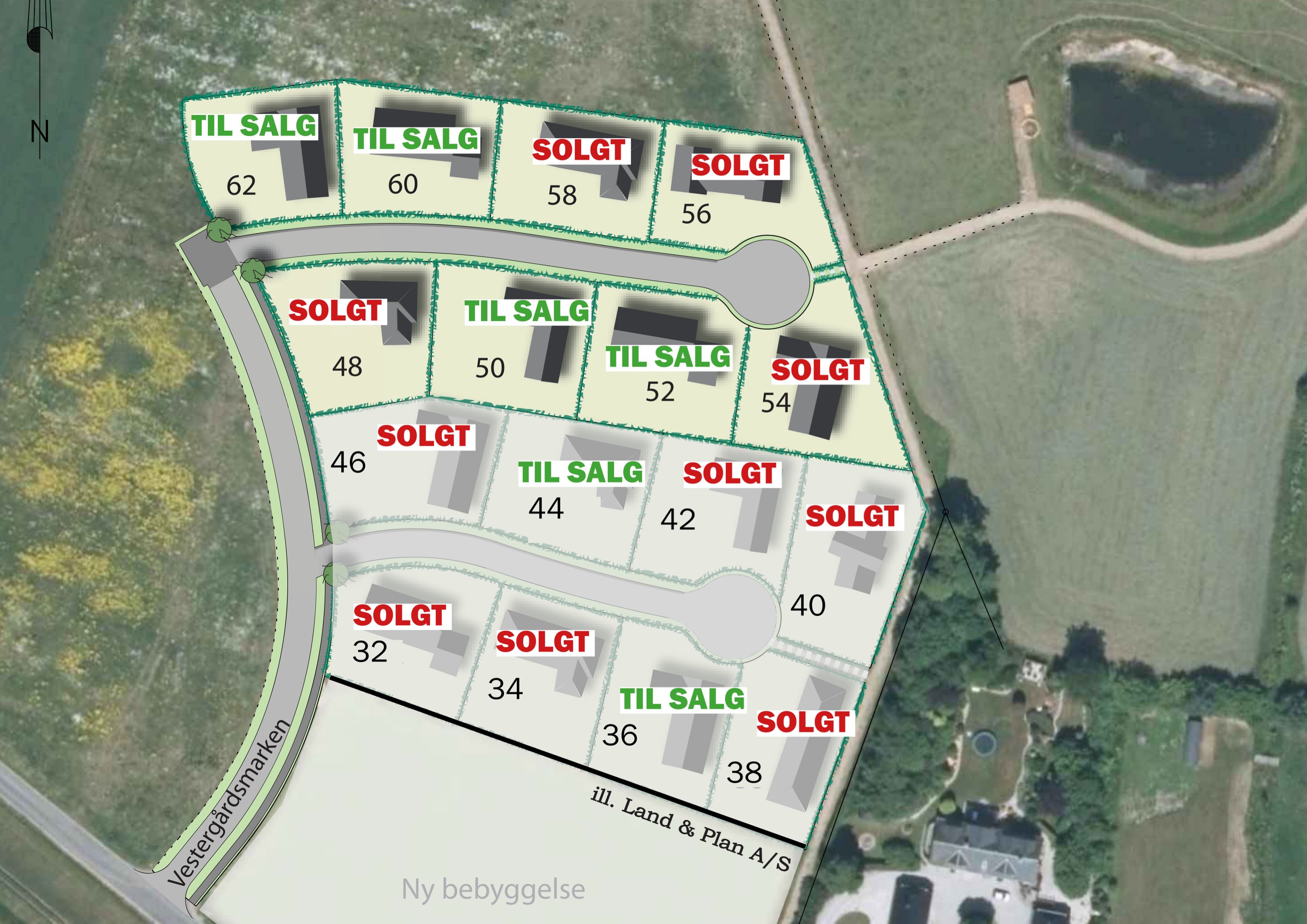 Fremhævet andet billede i fuldskærmstilstand. Billede af Vestergårdsmarken 44, 8783 Hornsyld