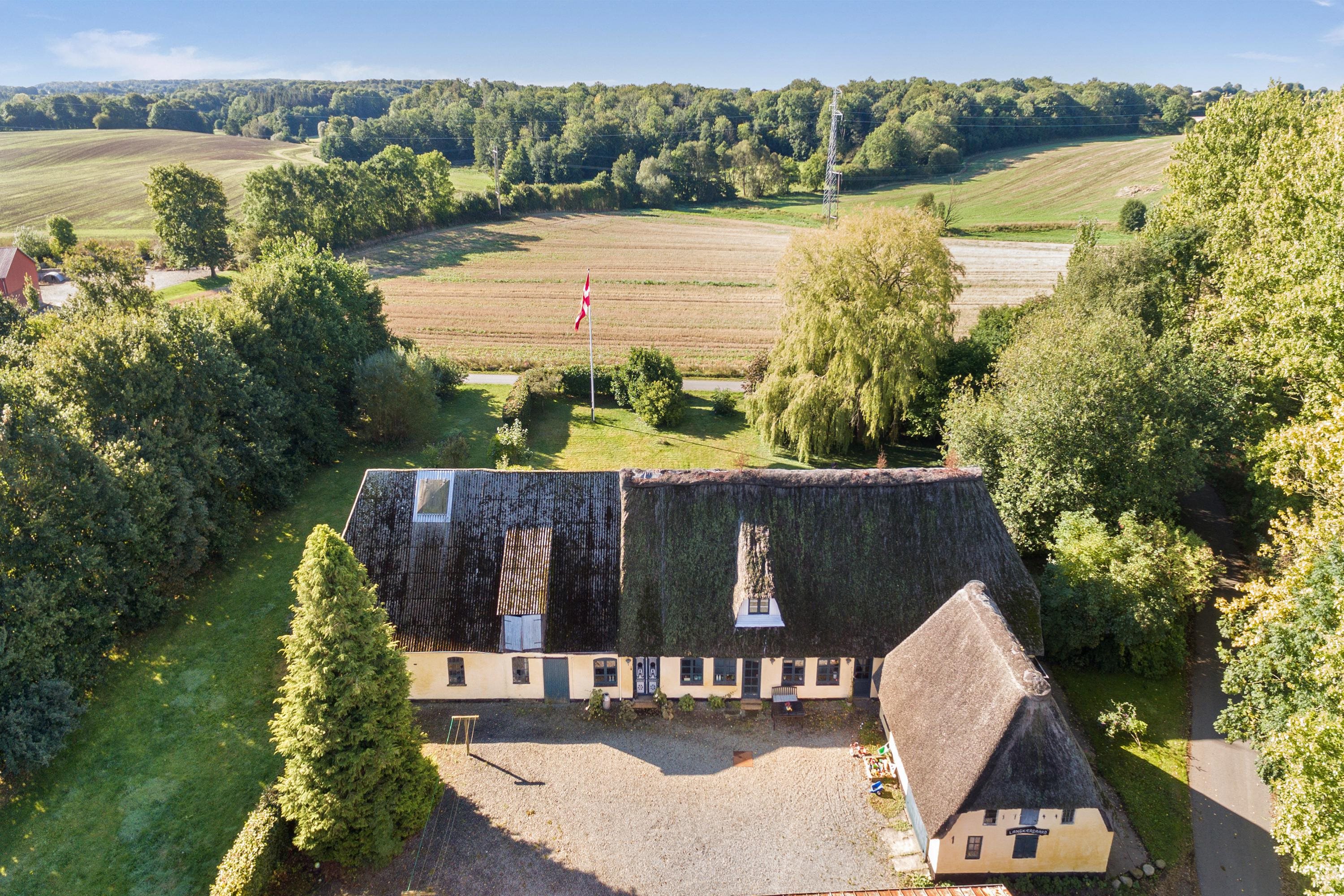 Fremhævet luftfoto billede i fuldskærmstilstand. Billede af Over Blåkrog 1, Varnæs, 6200 Aabenraa