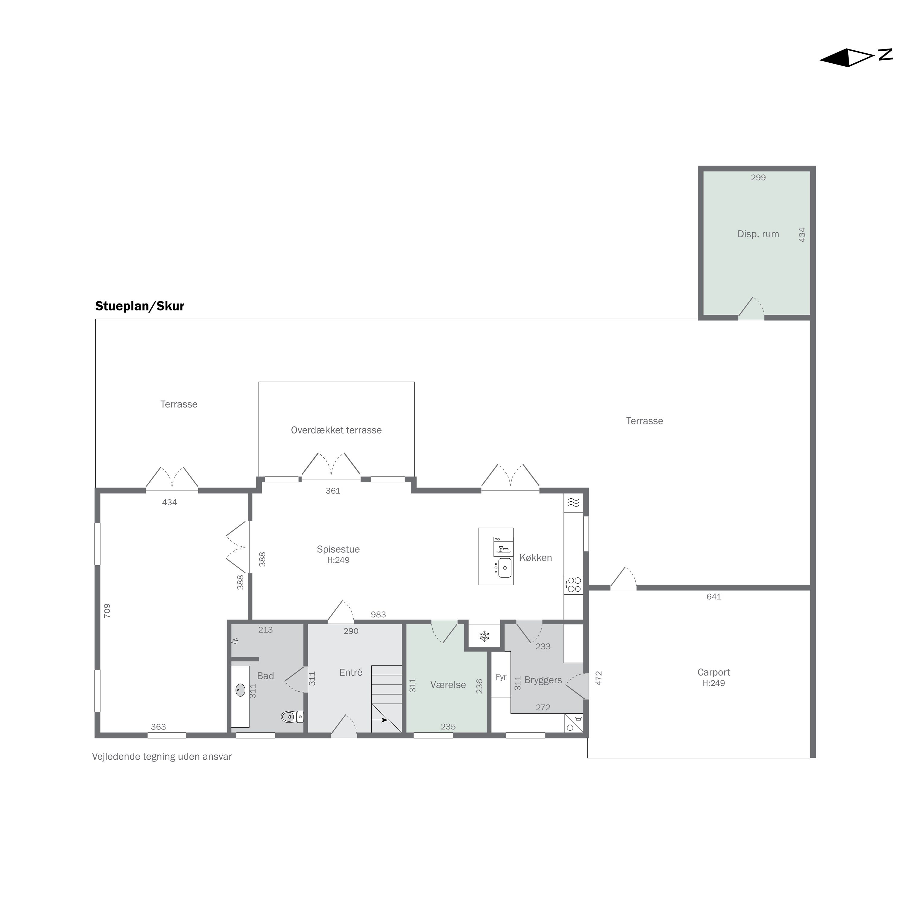 Plantegninger billede af Ved Møllen 11, 4581 Rørvig